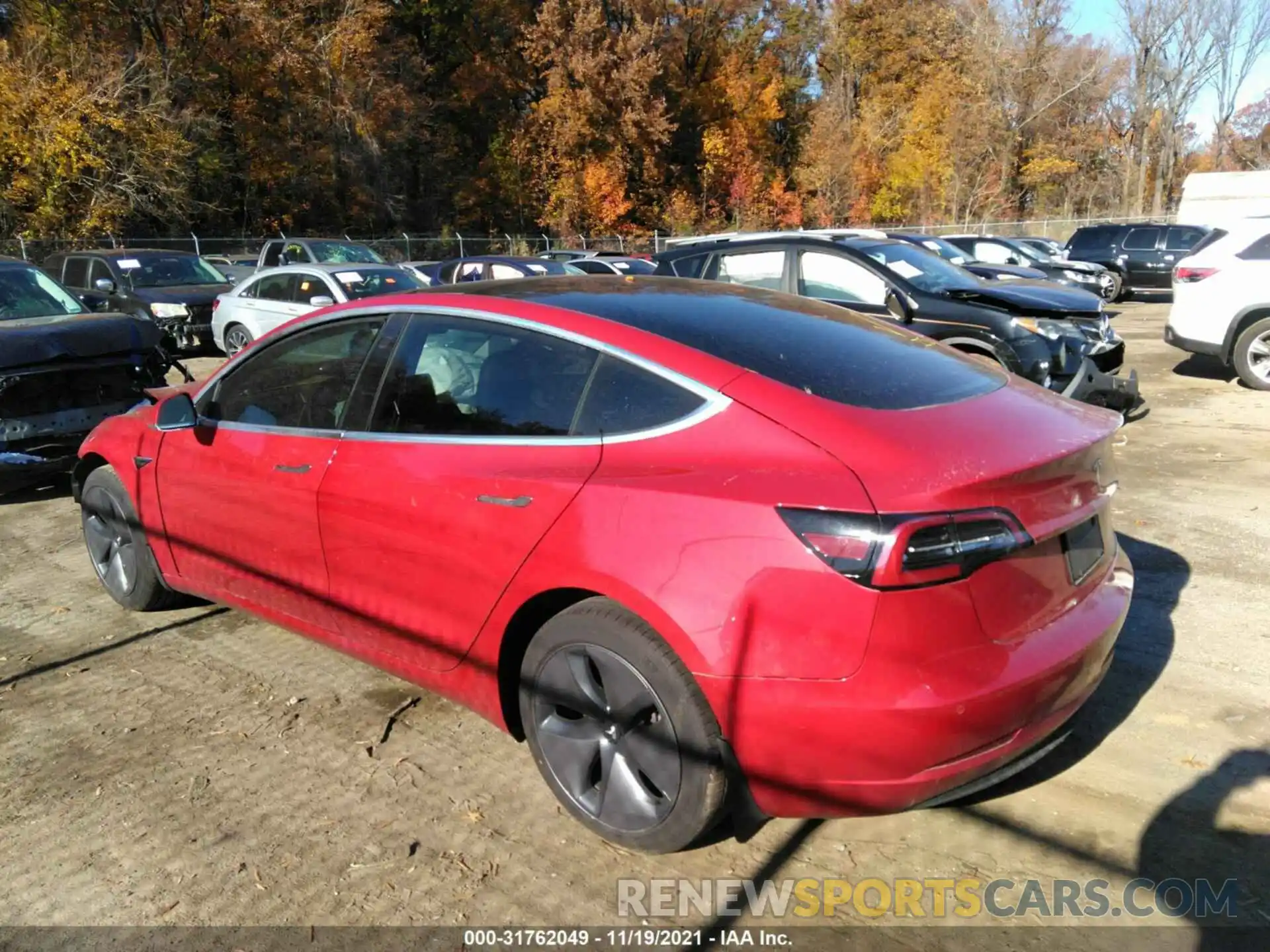 3 Photograph of a damaged car 5YJ3E1EAXLF611620 TESLA MODEL 3 2020