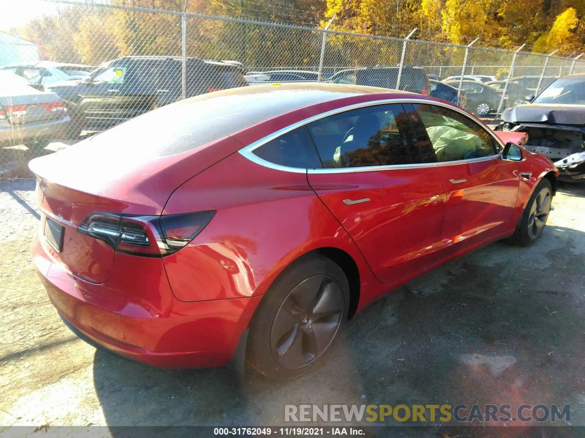 4 Photograph of a damaged car 5YJ3E1EAXLF611620 TESLA MODEL 3 2020