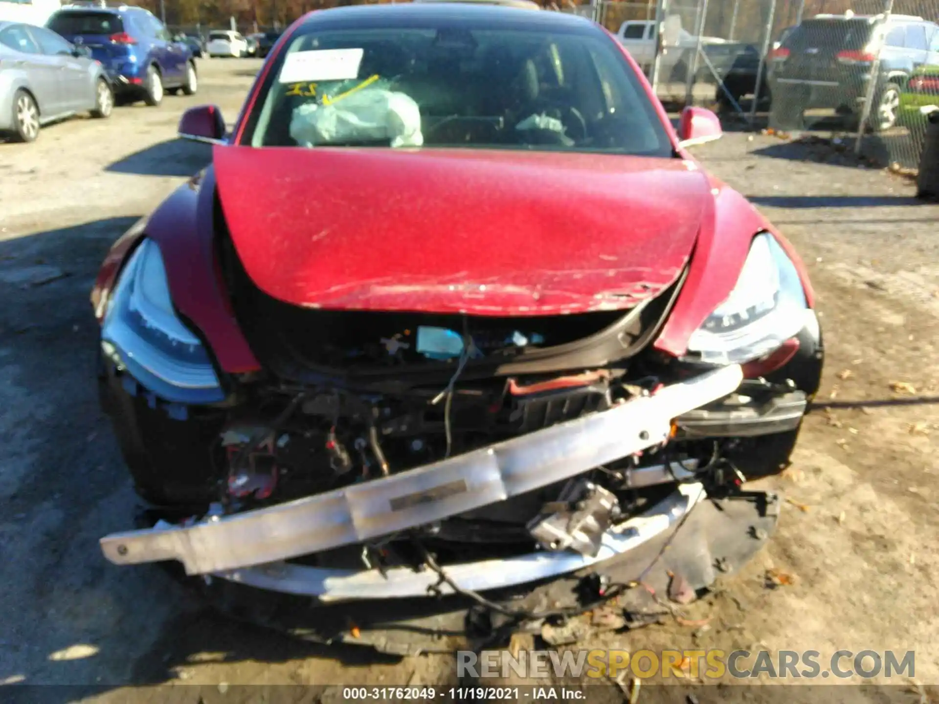 6 Photograph of a damaged car 5YJ3E1EAXLF611620 TESLA MODEL 3 2020