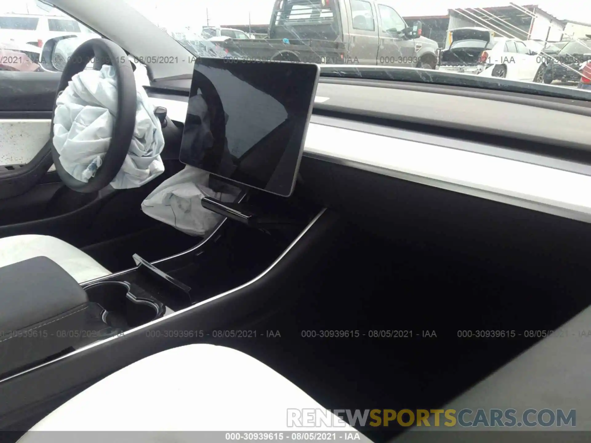 5 Photograph of a damaged car 5YJ3E1EAXLF615585 TESLA MODEL 3 2020