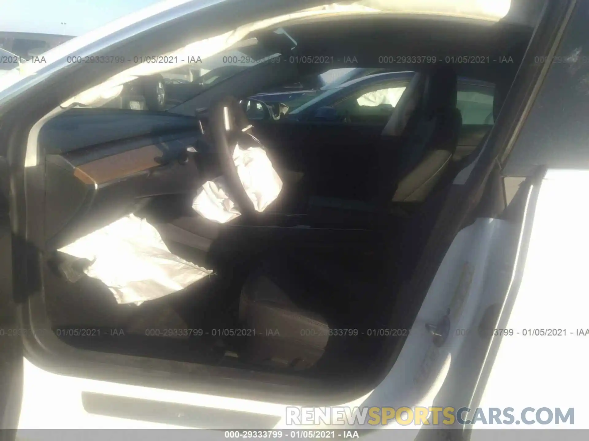 5 Photograph of a damaged car 5YJ3E1EAXLF631429 TESLA MODEL 3 2020