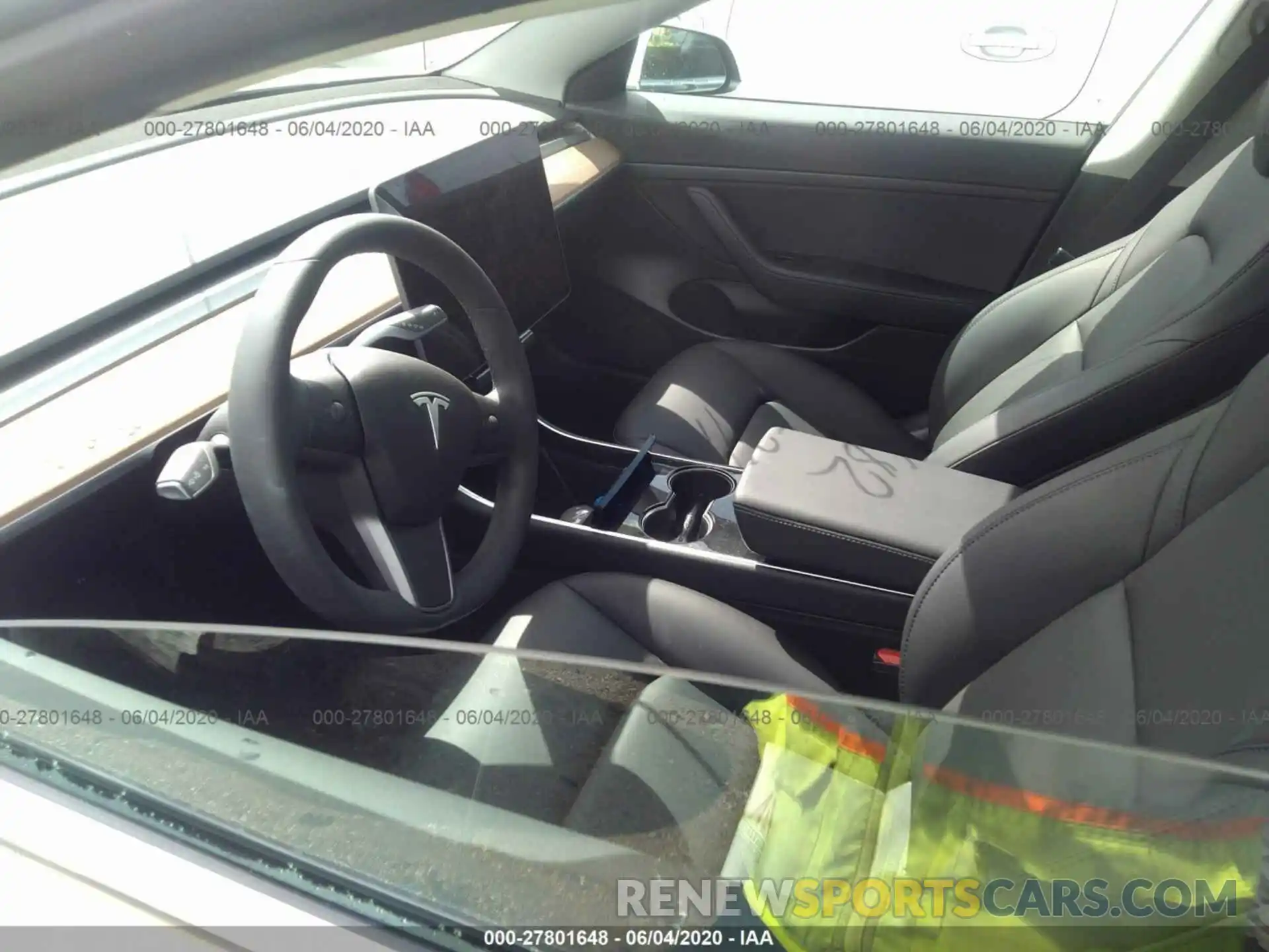 5 Photograph of a damaged car 5YJ3E1EAXLF632998 TESLA MODEL 3 2020