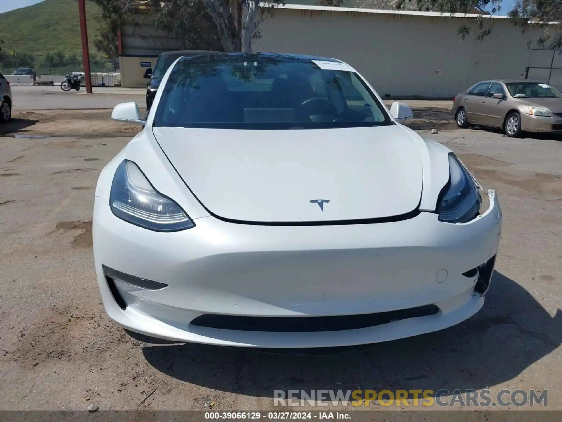 12 Photograph of a damaged car 5YJ3E1EAXLF633231 TESLA MODEL 3 2020