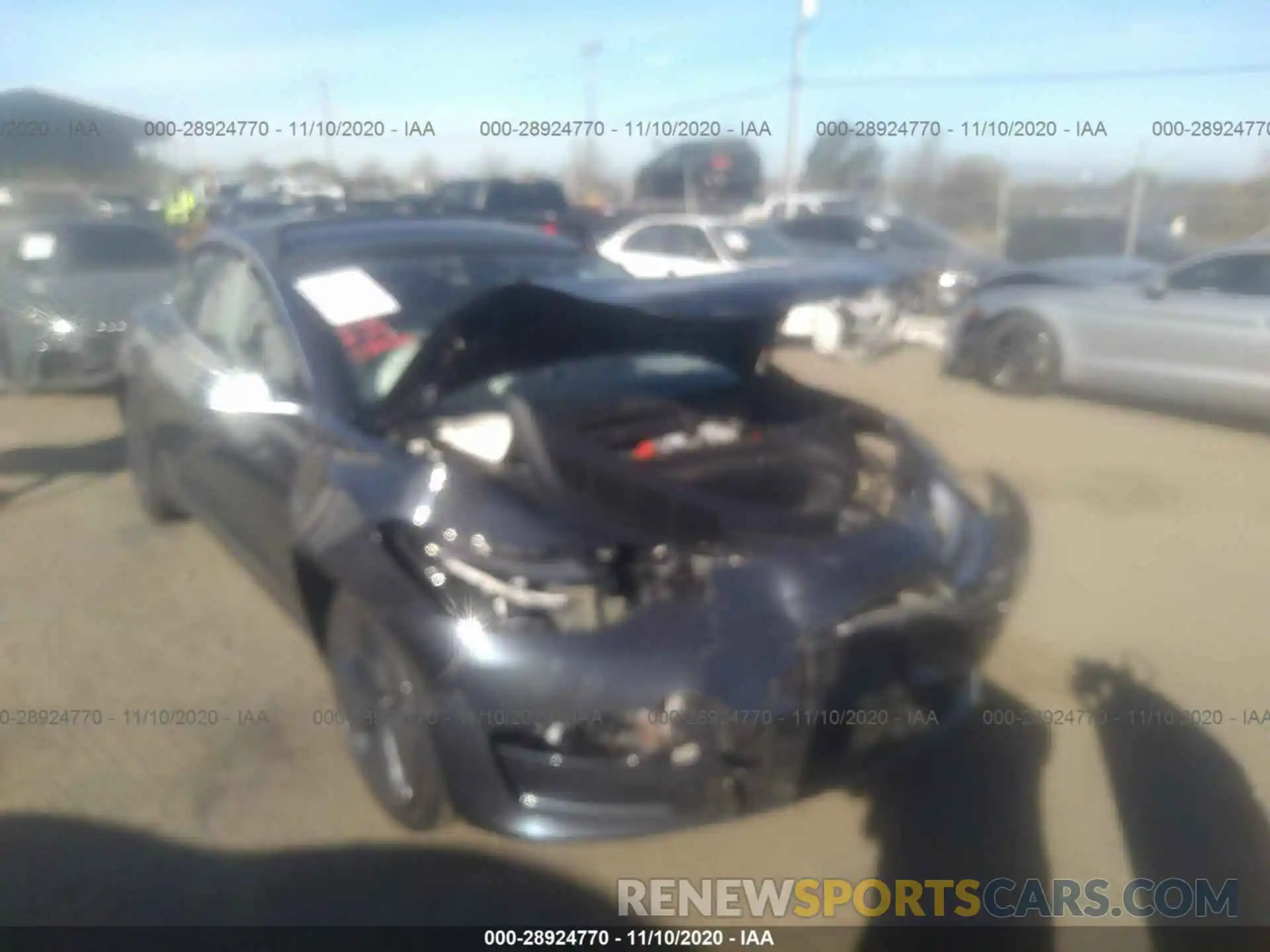 1 Photograph of a damaged car 5YJ3E1EAXLF645637 TESLA MODEL 3 2020