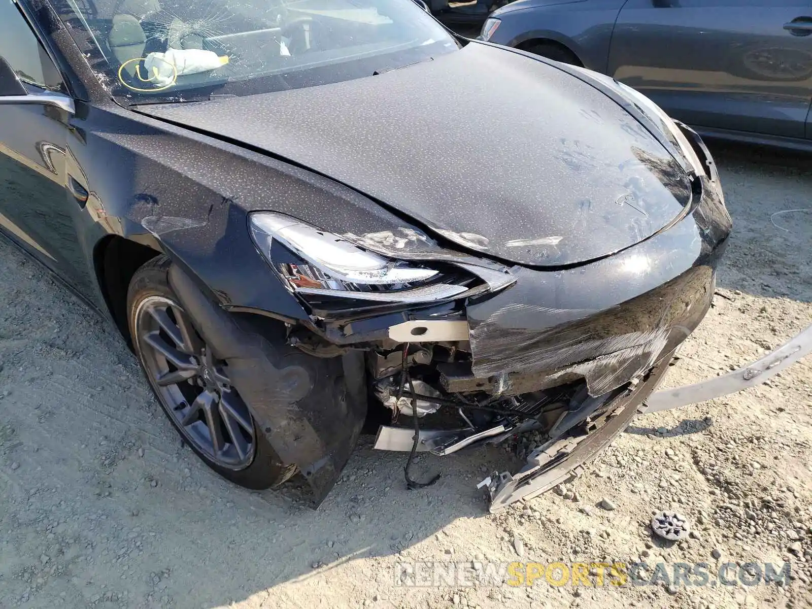 9 Photograph of a damaged car 5YJ3E1EAXLF657366 TESLA MODEL 3 2020