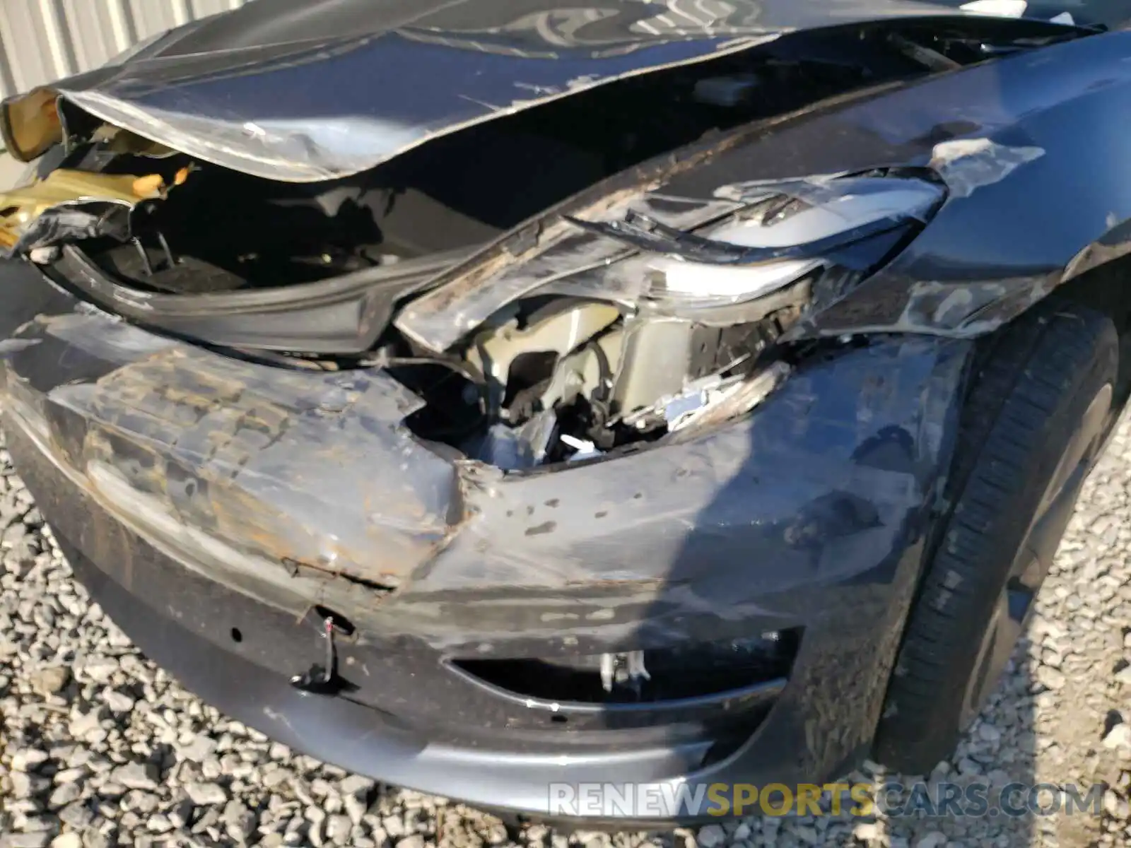 9 Photograph of a damaged car 5YJ3E1EAXLF658162 TESLA MODEL 3 2020