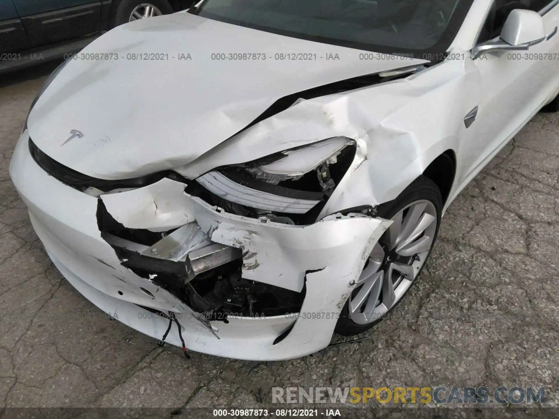 6 Photograph of a damaged car 5YJ3E1EAXLF661546 TESLA MODEL 3 2020