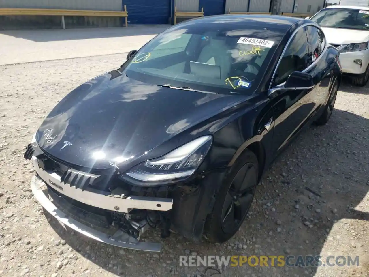 2 Photograph of a damaged car 5YJ3E1EAXLF662017 TESLA MODEL 3 2020