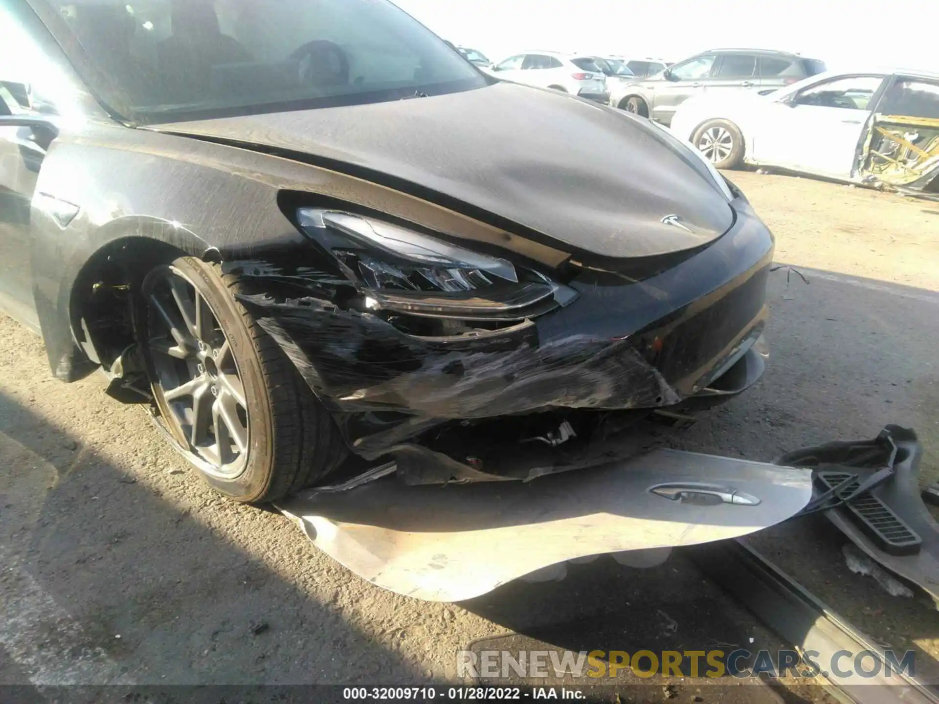 6 Photograph of a damaged car 5YJ3E1EAXLF704508 TESLA MODEL 3 2020