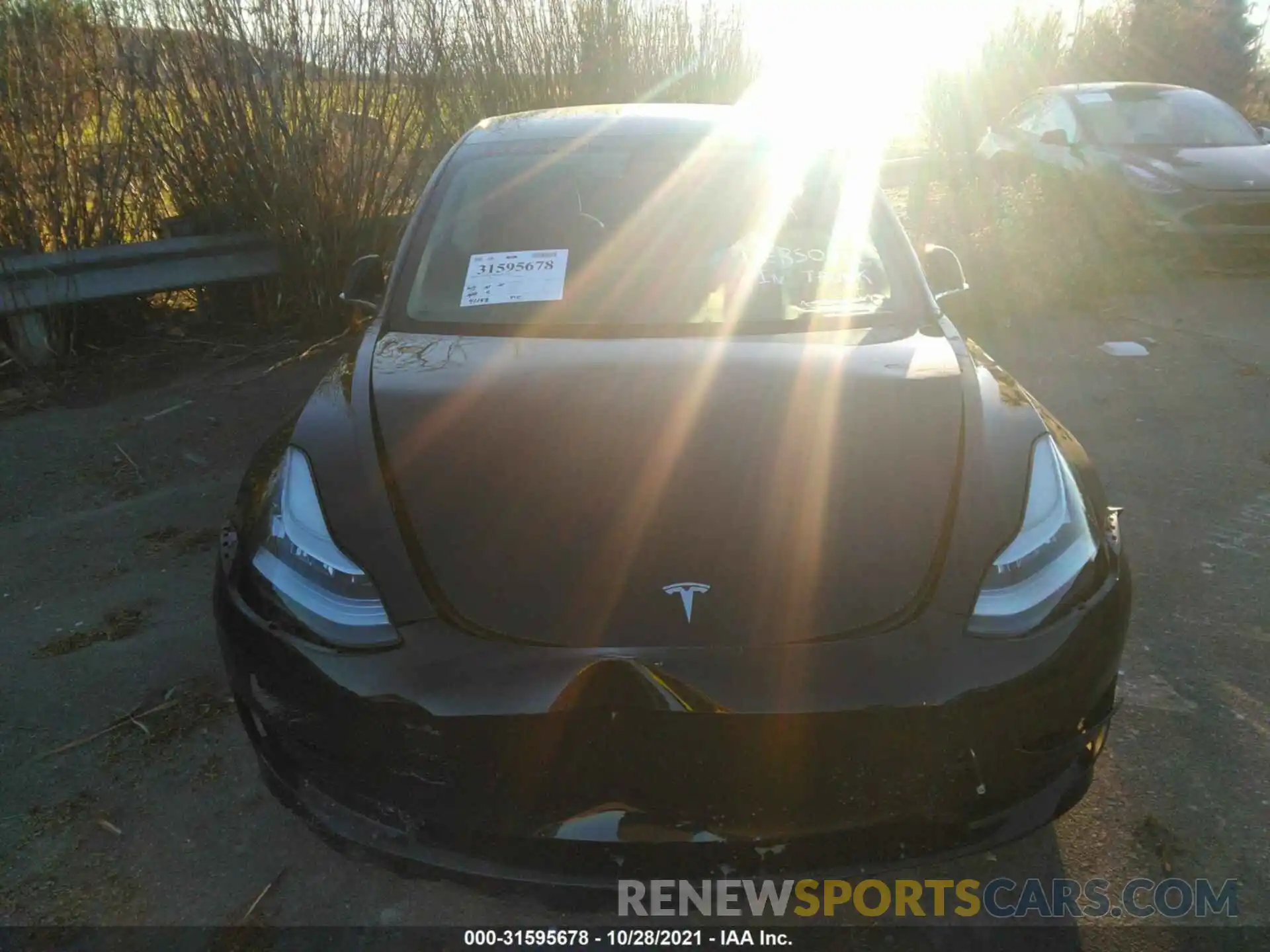 6 Photograph of a damaged car 5YJ3E1EAXLF704587 TESLA MODEL 3 2020