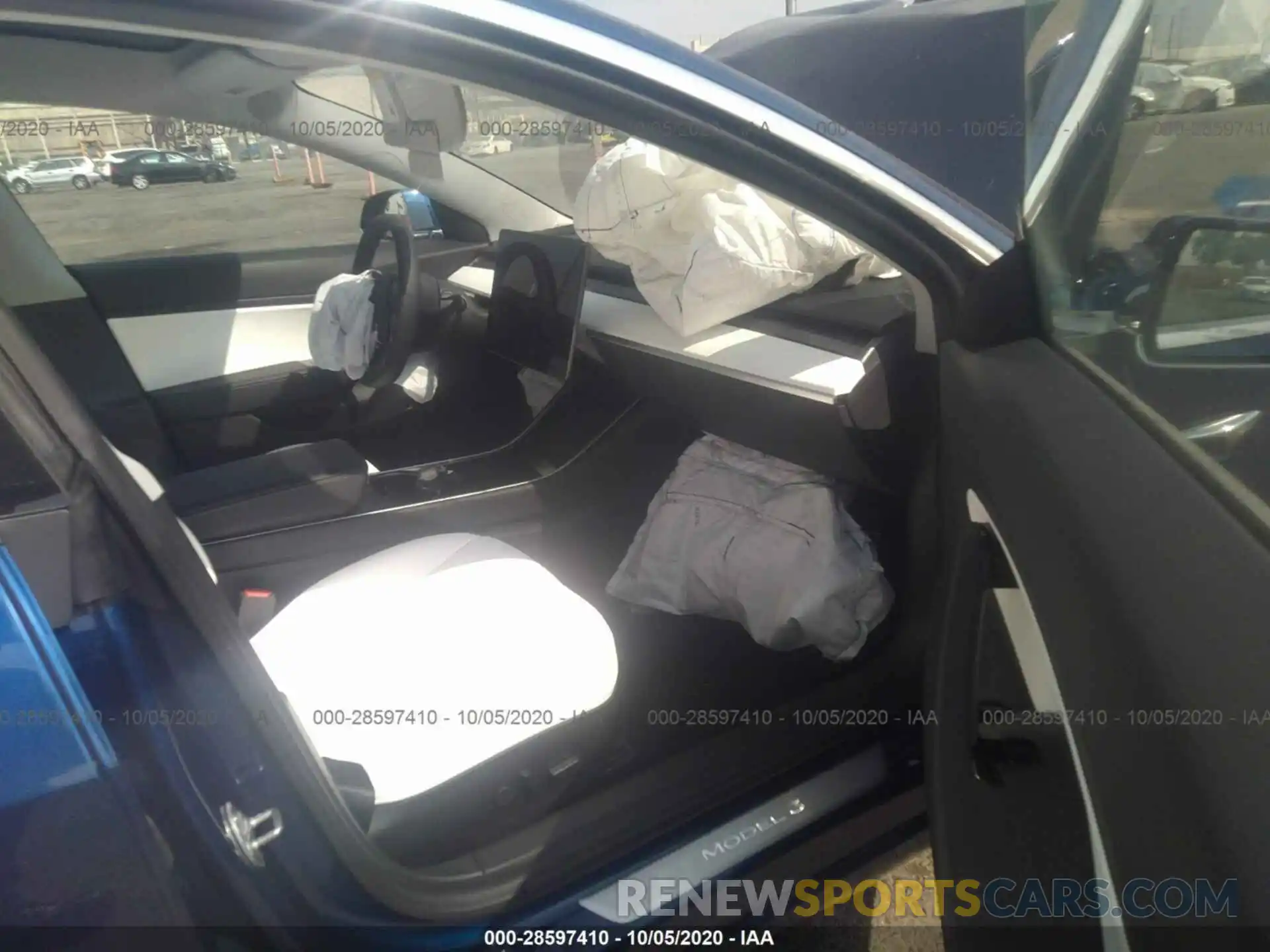 5 Photograph of a damaged car 5YJ3E1EAXLF709787 TESLA MODEL 3 2020