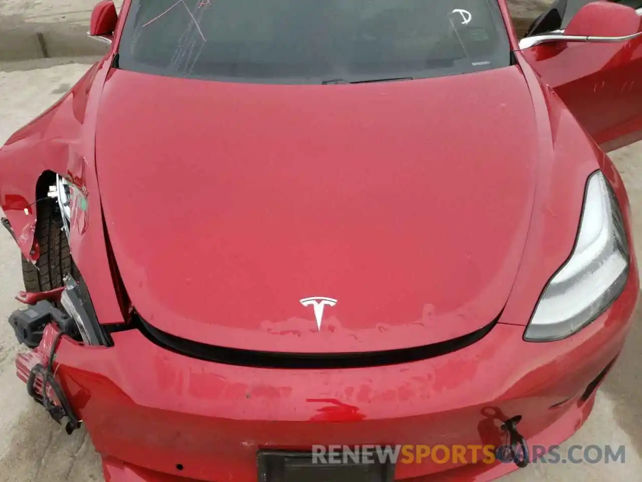 7 Фотография поврежденного автомобиля 5YJ3E1EAXLF710230 TESLA MODEL 3 2020