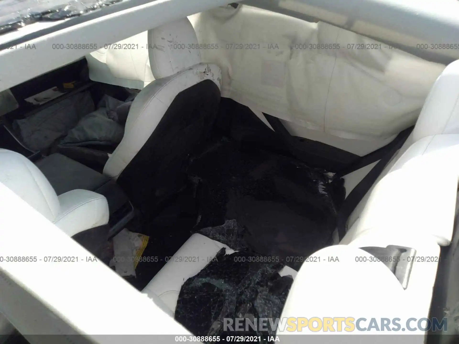 8 Photograph of a damaged car 5YJ3E1EAXLF718103 TESLA MODEL 3 2020