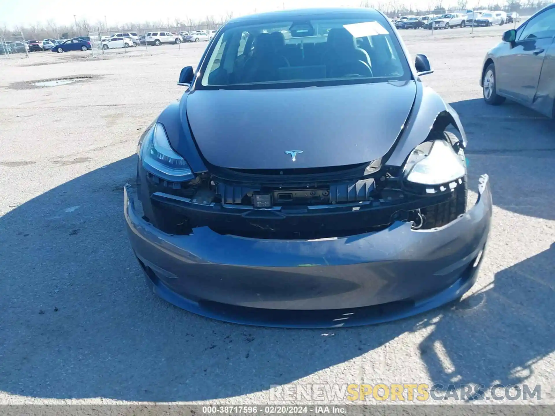 6 Photograph of a damaged car 5YJ3E1EAXLF736665 TESLA MODEL 3 2020