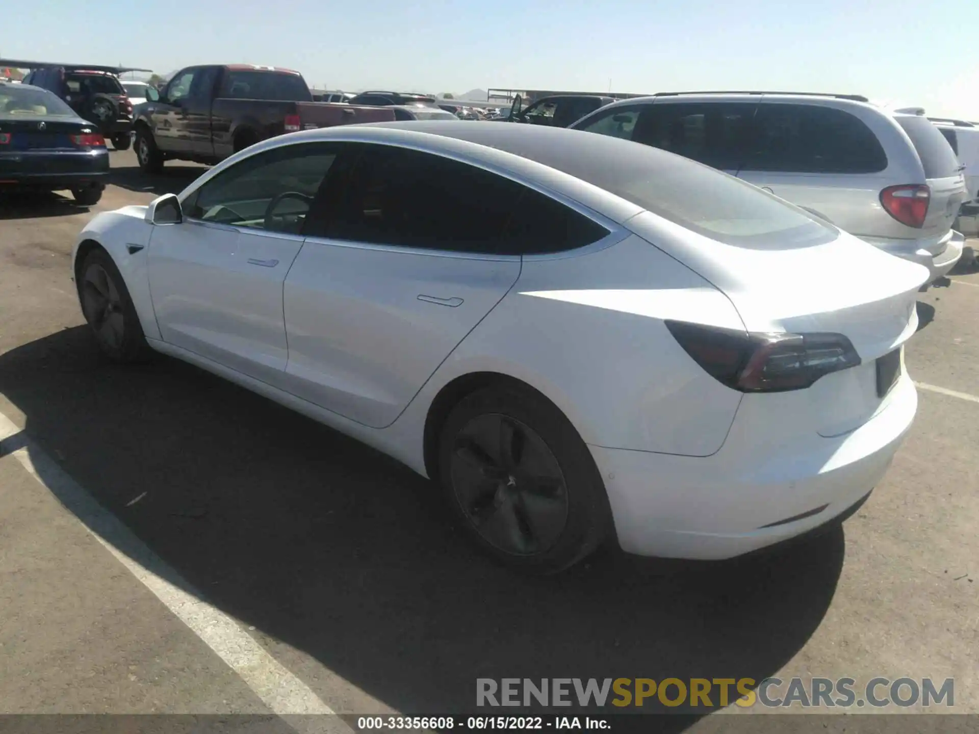 3 Photograph of a damaged car 5YJ3E1EAXLF736942 TESLA MODEL 3 2020