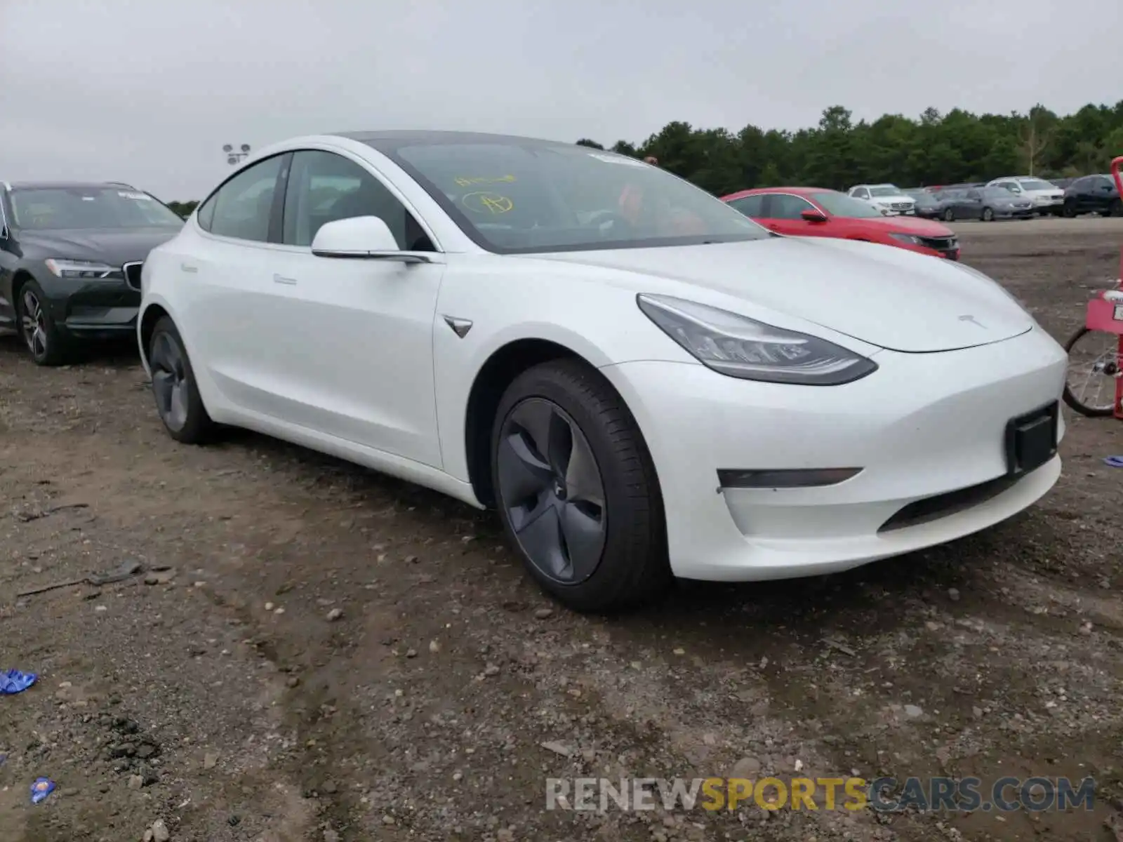 1 Фотография поврежденного автомобиля 5YJ3E1EAXLF736990 TESLA MODEL 3 2020