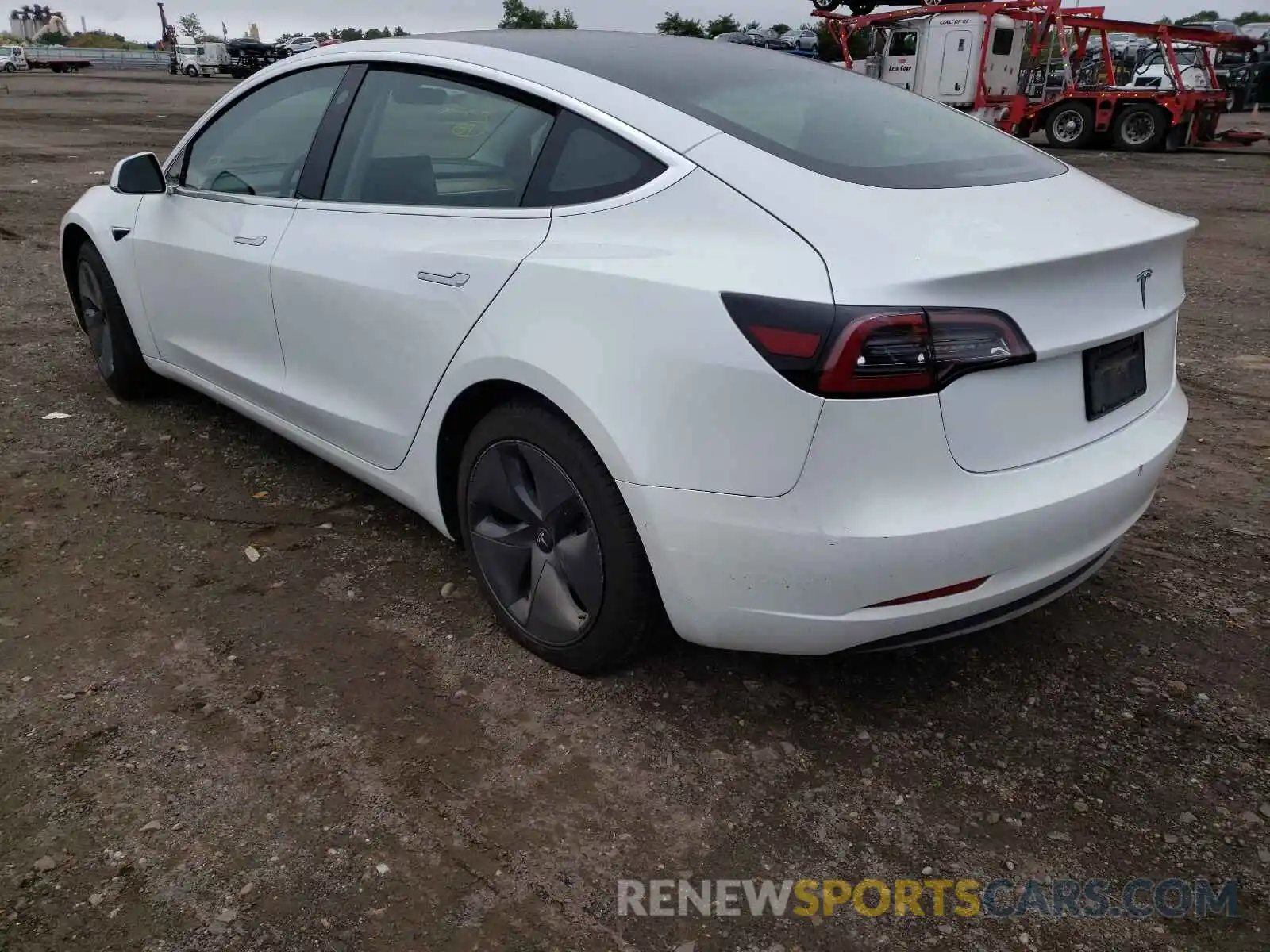 3 Фотография поврежденного автомобиля 5YJ3E1EAXLF736990 TESLA MODEL 3 2020