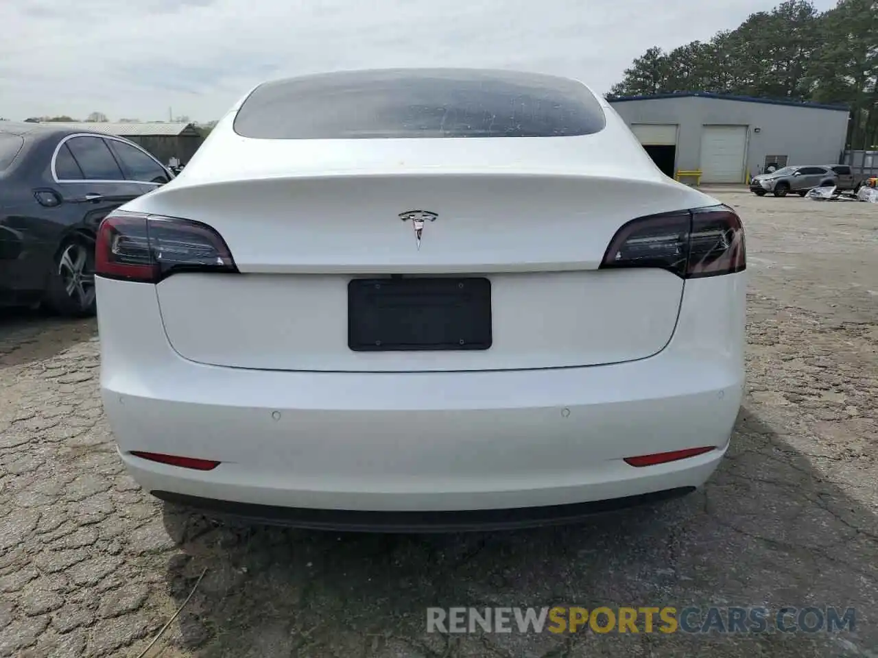 6 Photograph of a damaged car 5YJ3E1EAXLF737654 TESLA MODEL 3 2020