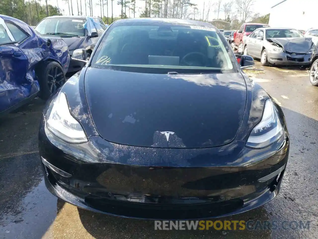 5 Photograph of a damaged car 5YJ3E1EAXLF739002 TESLA MODEL 3 2020