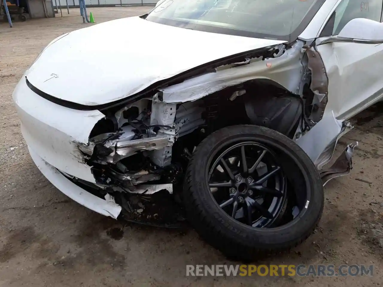 9 Photograph of a damaged car 5YJ3E1EAXLF740490 TESLA MODEL 3 2020