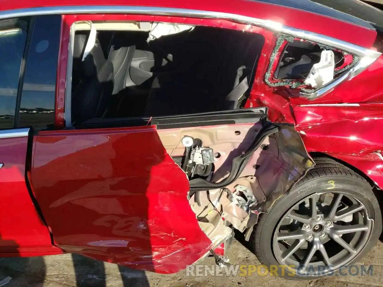 9 Photograph of a damaged car 5YJ3E1EAXLF783534 TESLA MODEL 3 2020