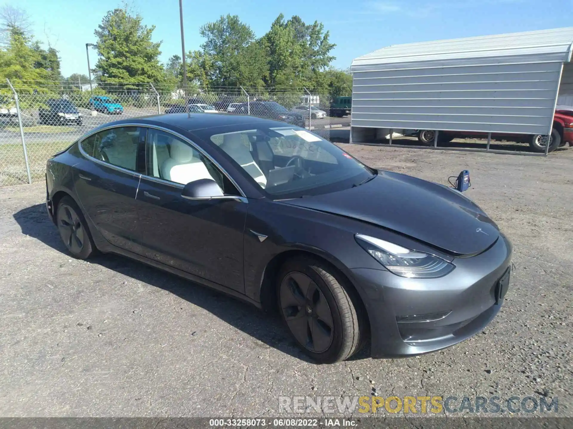 1 Фотография поврежденного автомобиля 5YJ3E1EAXLF785820 TESLA MODEL 3 2020