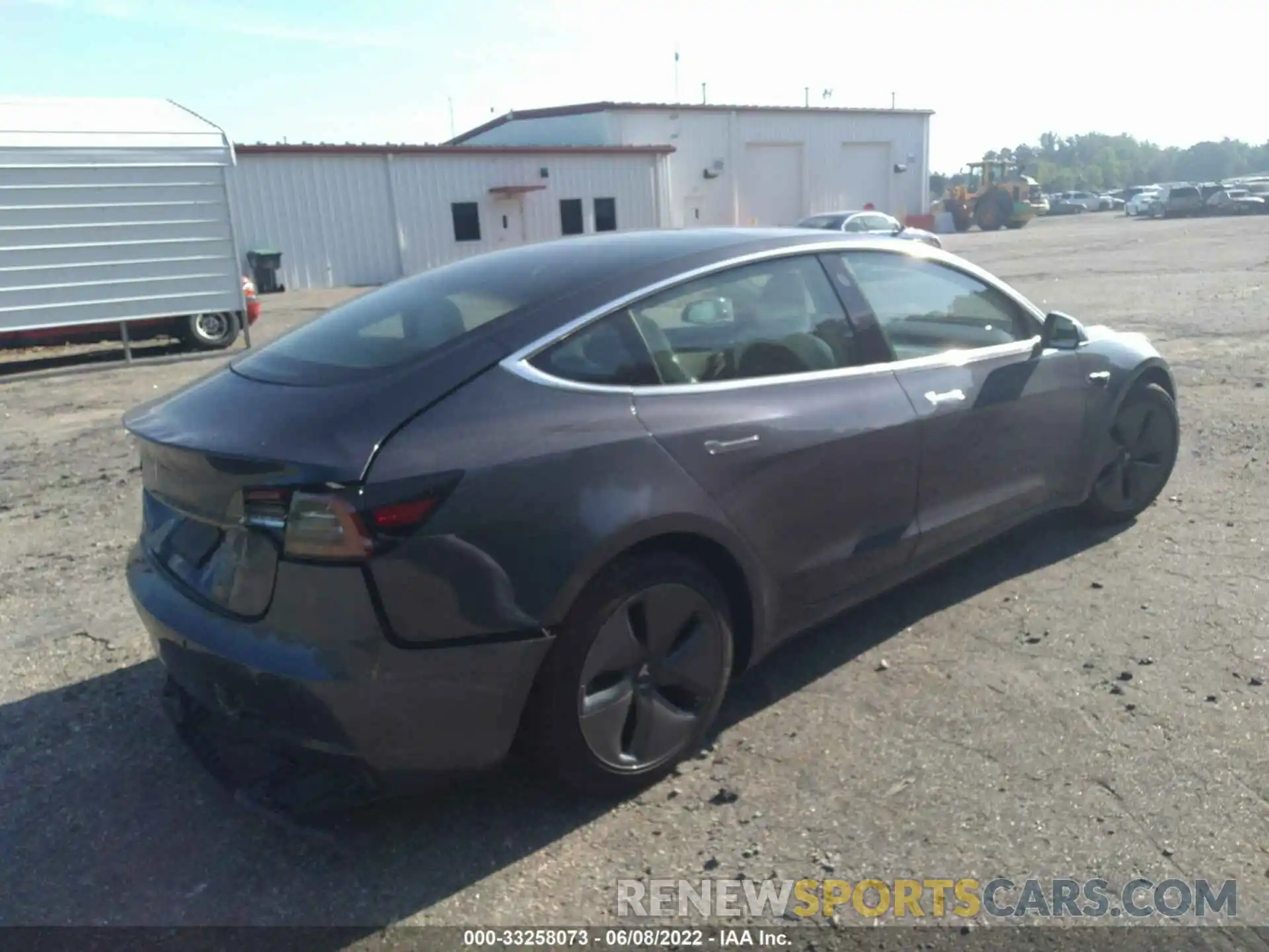 4 Photograph of a damaged car 5YJ3E1EAXLF785820 TESLA MODEL 3 2020