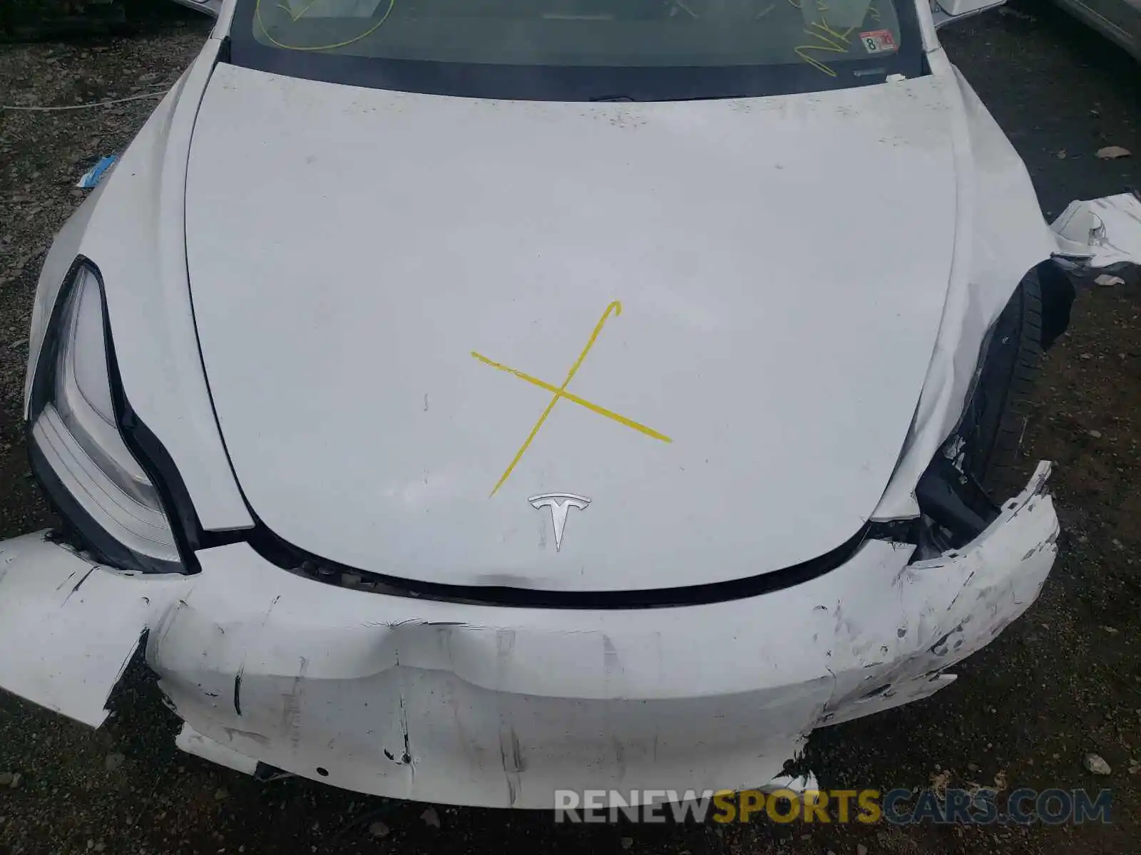 7 Photograph of a damaged car 5YJ3E1EAXLF792539 TESLA MODEL 3 2020