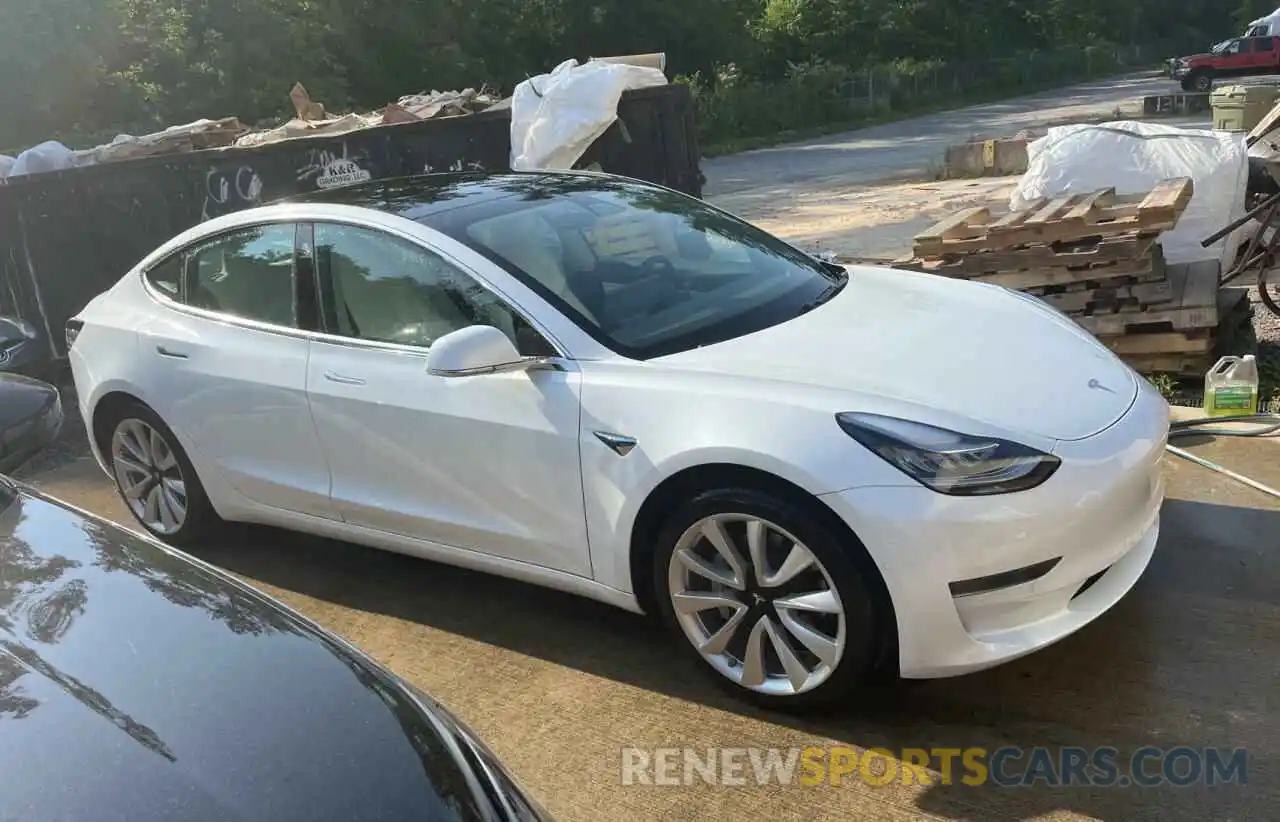 1 Фотография поврежденного автомобиля 5YJ3E1EAXLF793416 TESLA MODEL 3 2020