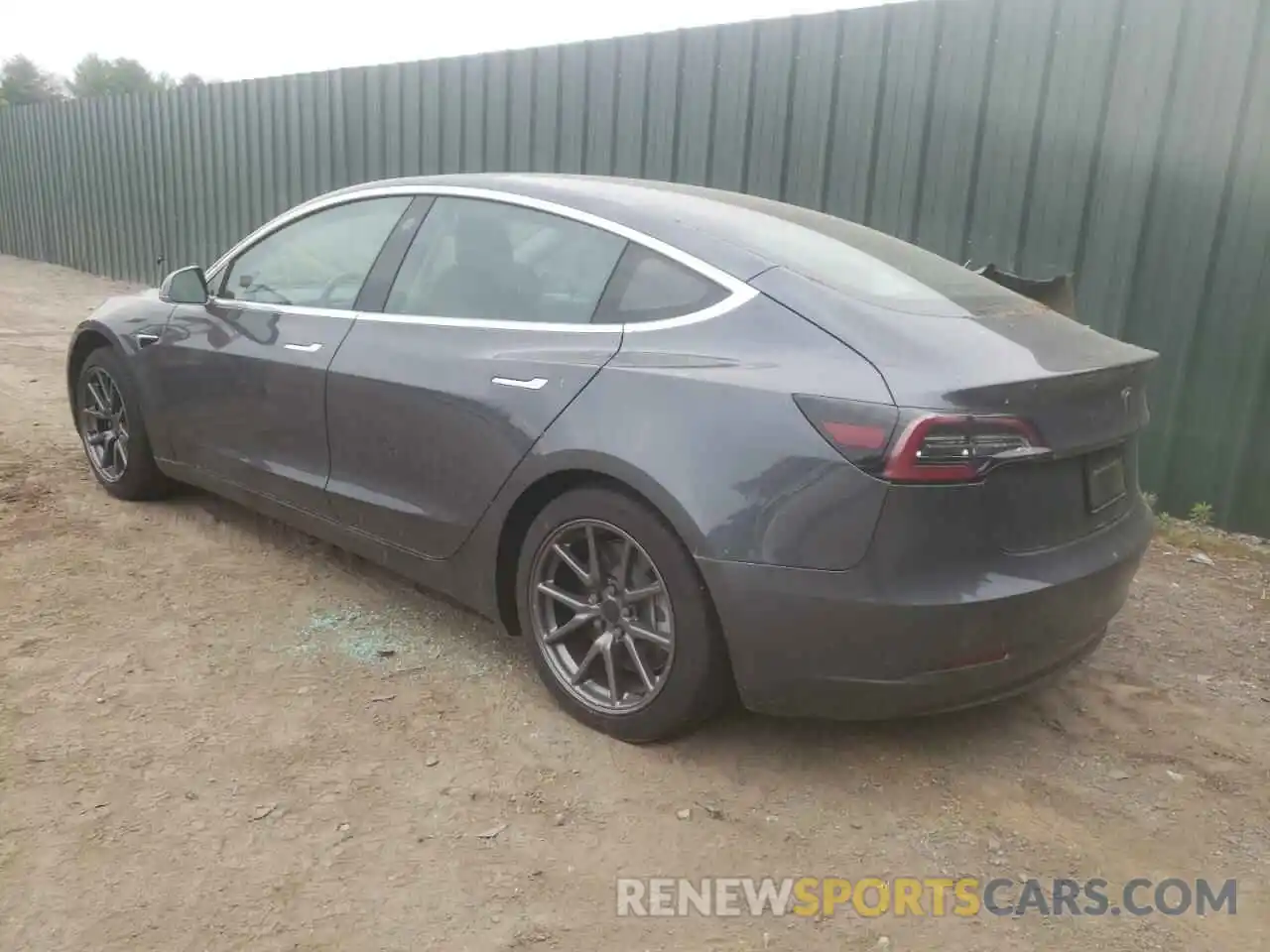 3 Photograph of a damaged car 5YJ3E1EAXLF796848 TESLA MODEL 3 2020