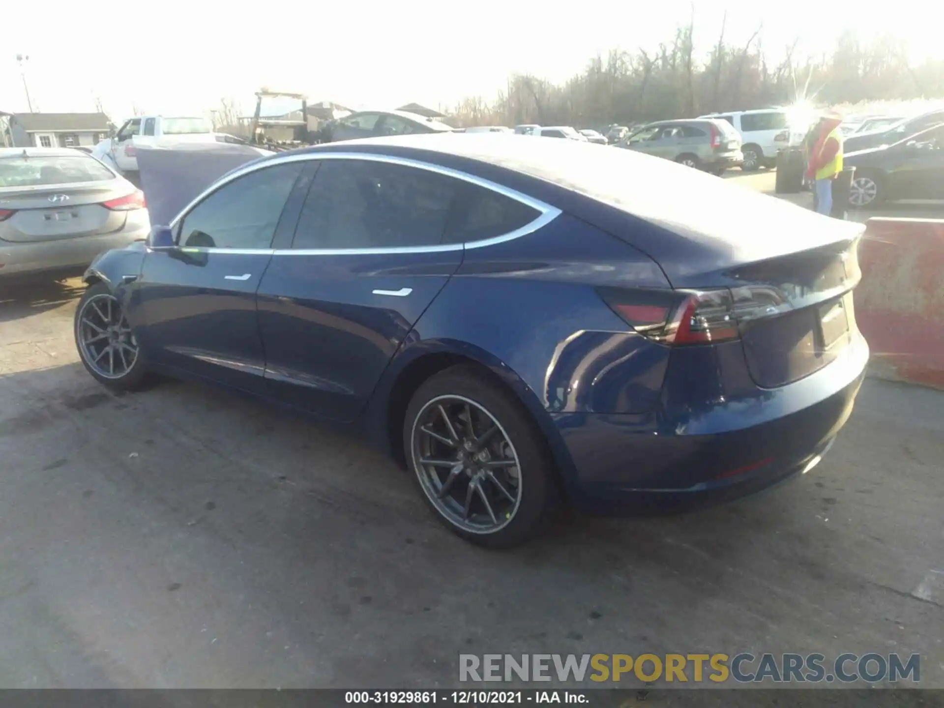 3 Photograph of a damaged car 5YJ3E1EAXLF796963 TESLA MODEL 3 2020