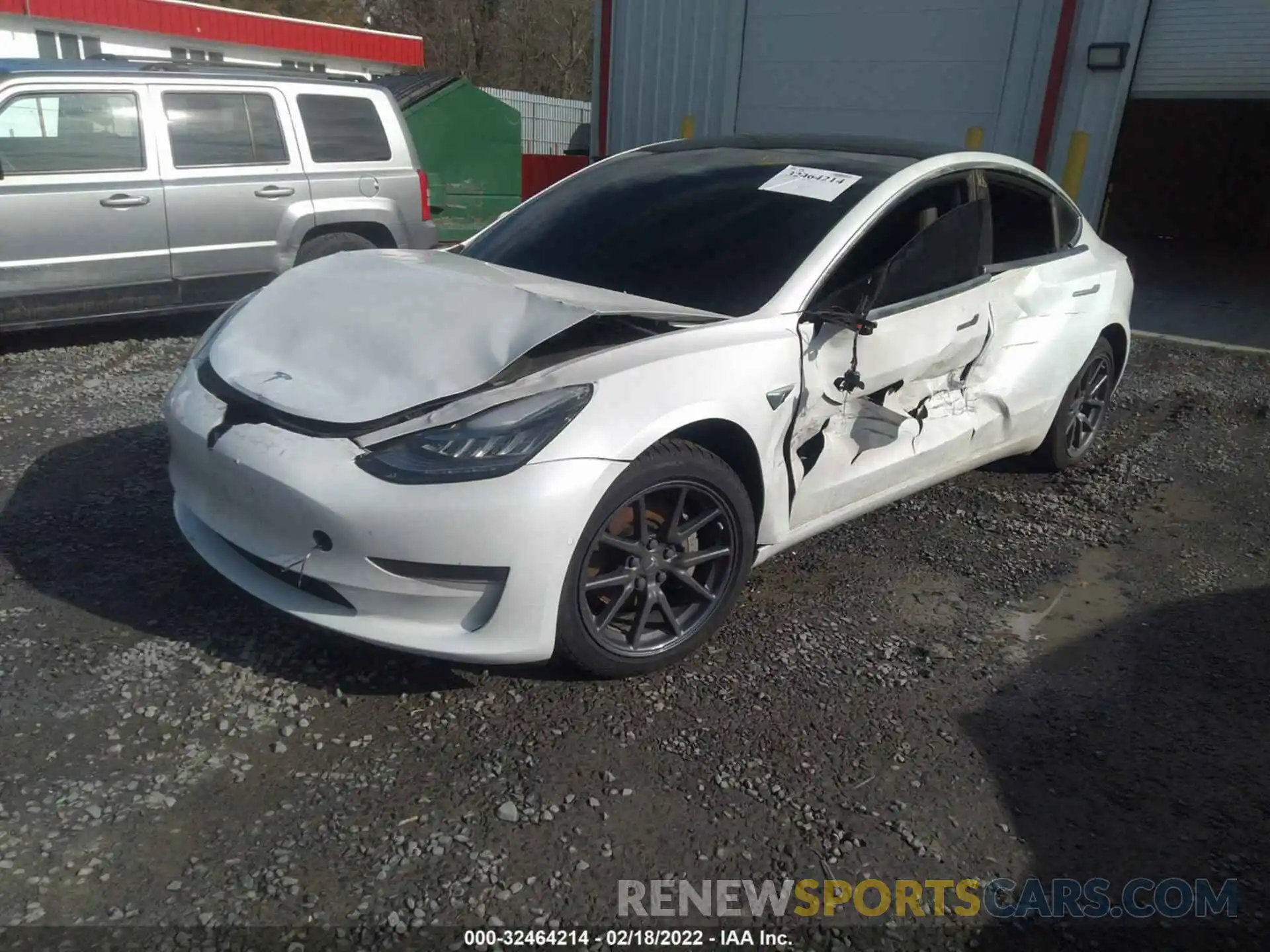 6 Photograph of a damaged car 5YJ3E1EAXLF797210 TESLA MODEL 3 2020