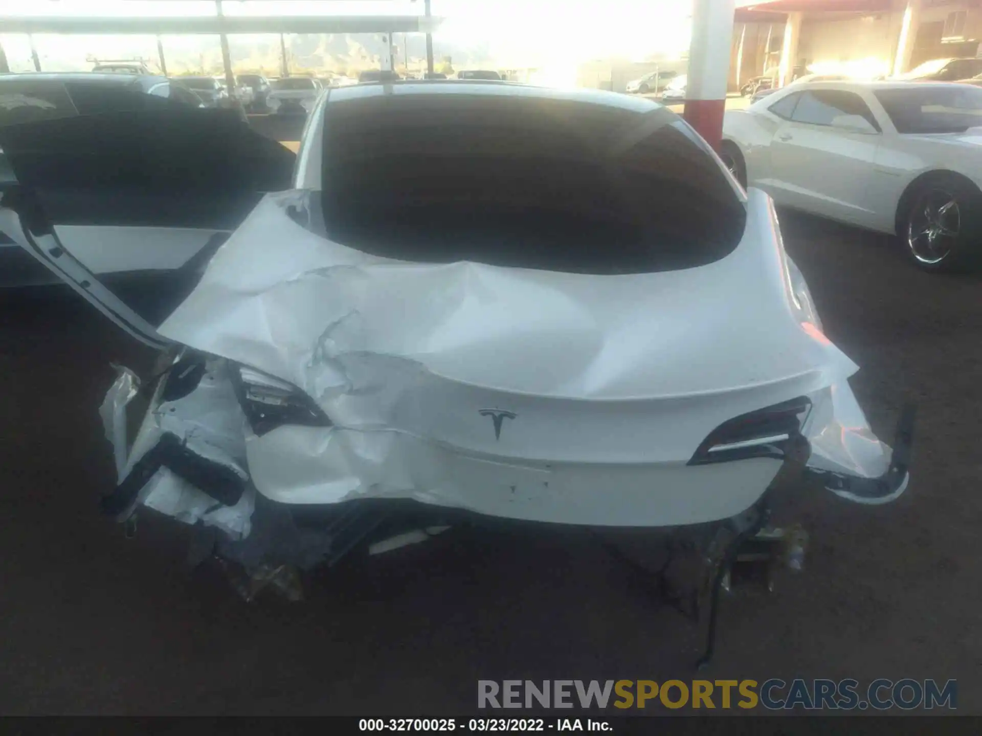 6 Photograph of a damaged car 5YJ3E1EAXLF797952 TESLA MODEL 3 2020