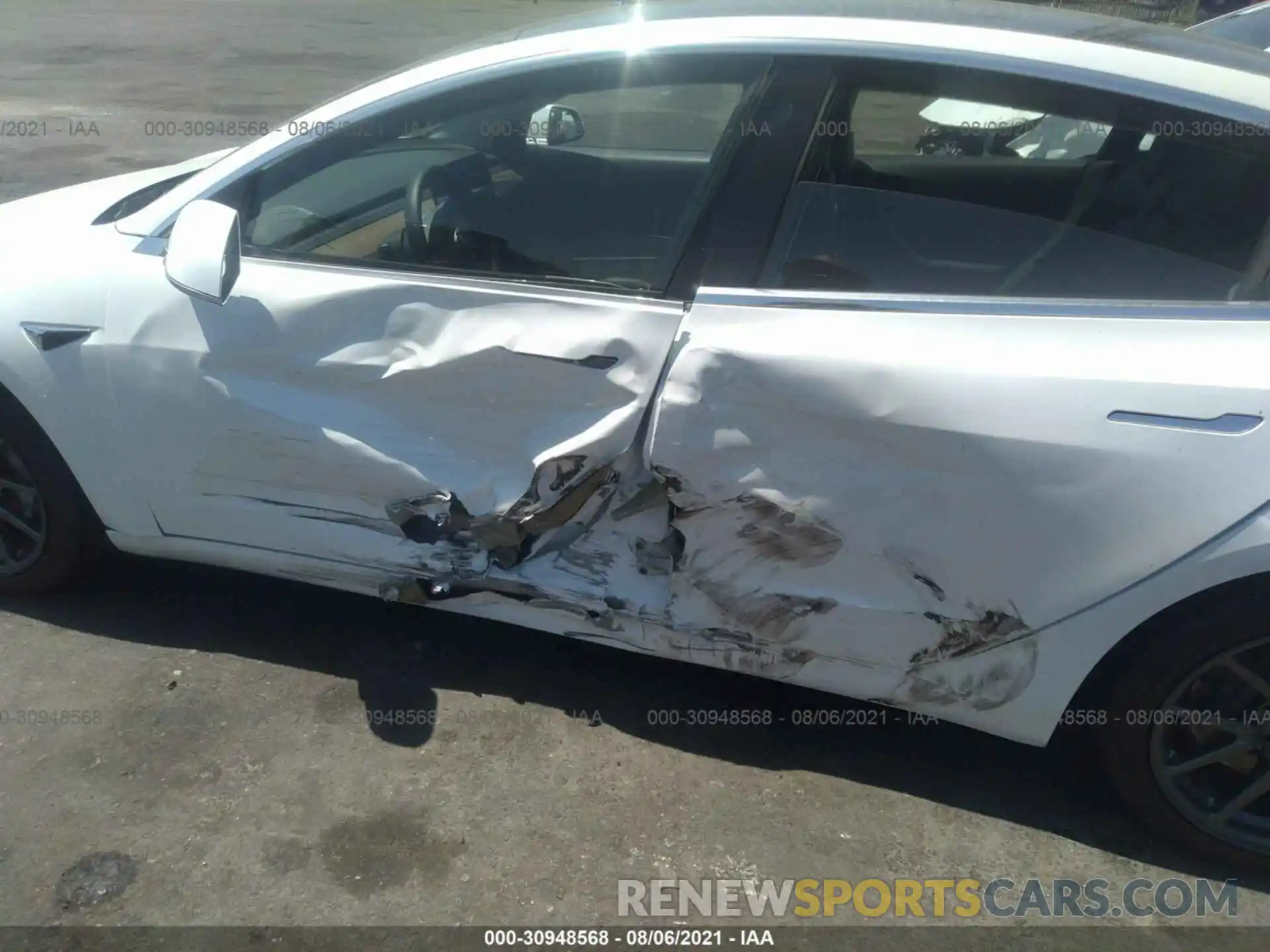 6 Photograph of a damaged car 5YJ3E1EAXLF799622 TESLA MODEL 3 2020