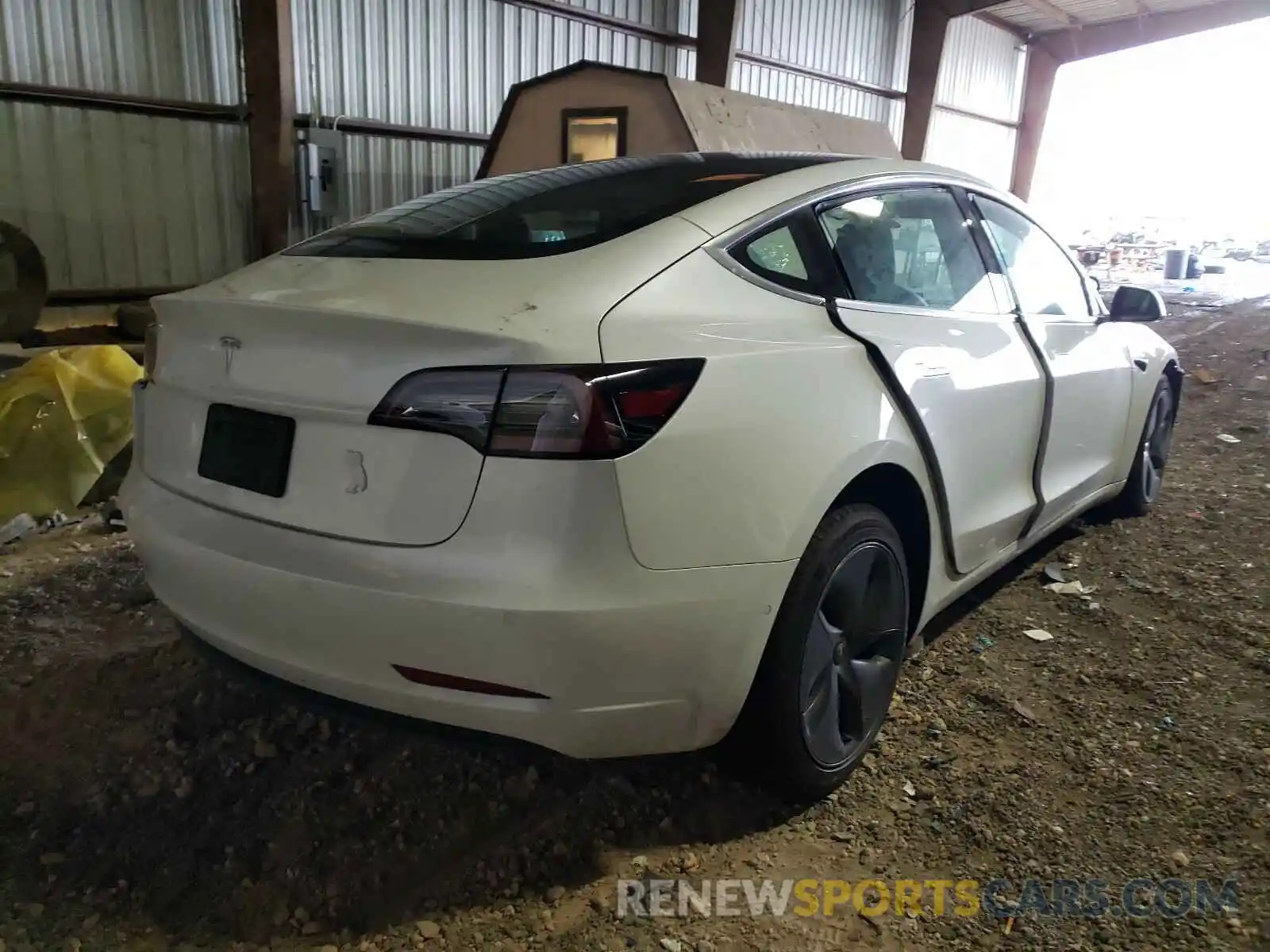 4 Photograph of a damaged car 5YJ3E1EAXLF799748 TESLA MODEL 3 2020