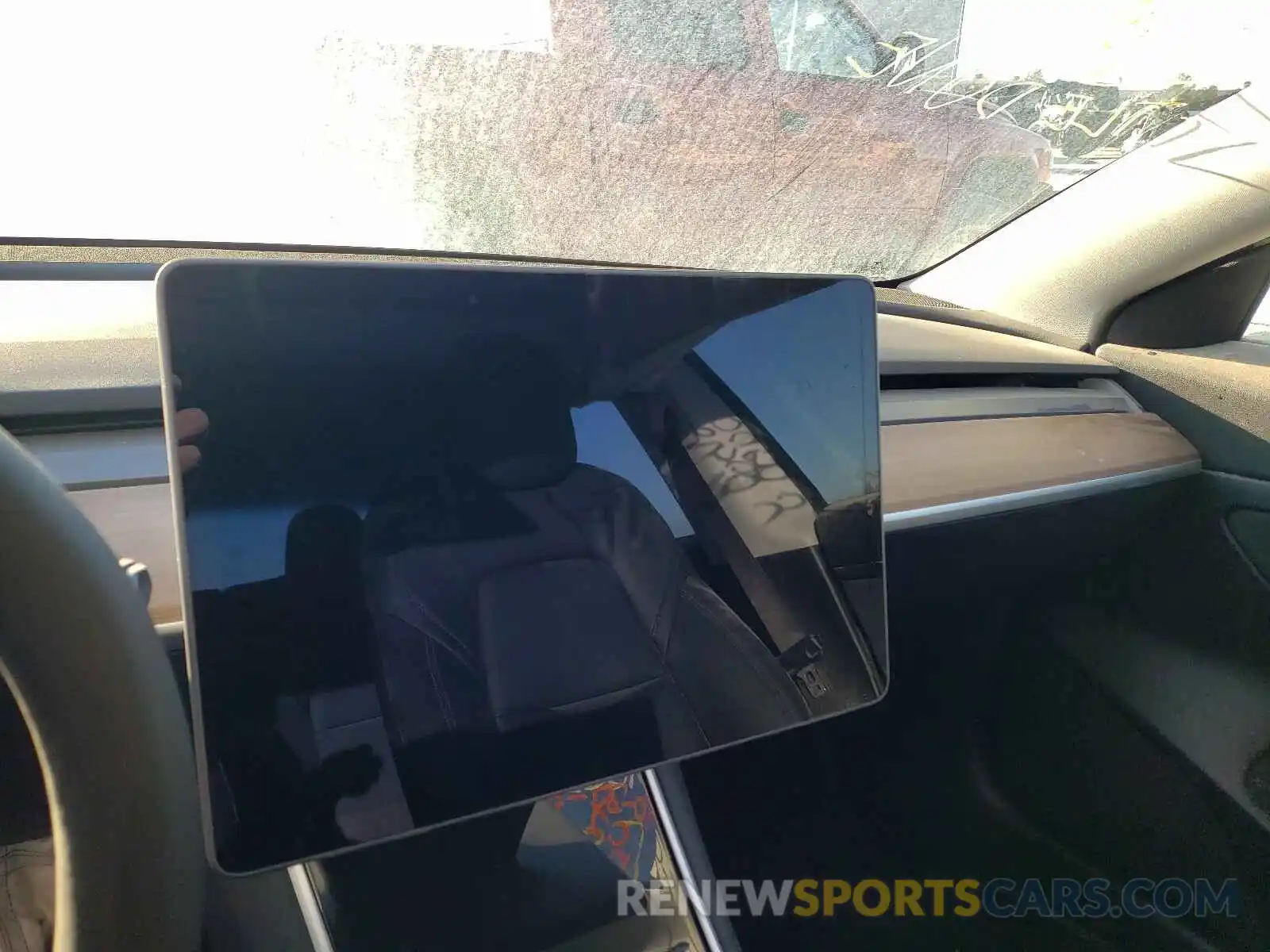 8 Photograph of a damaged car 5YJ3E1EAXLF799779 TESLA MODEL 3 2020