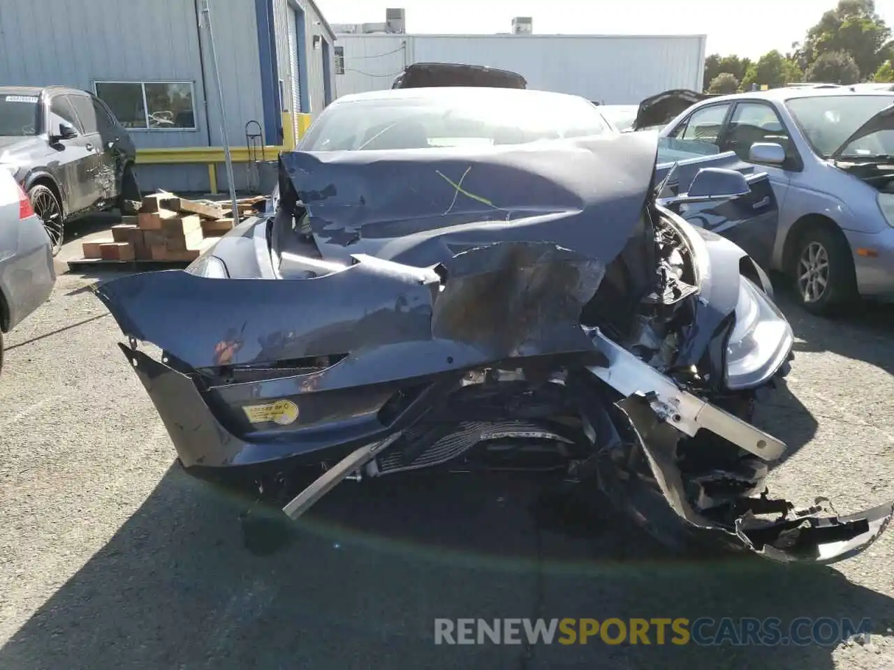 9 Photograph of a damaged car 5YJ3E1EAXLF807346 TESLA MODEL 3 2020