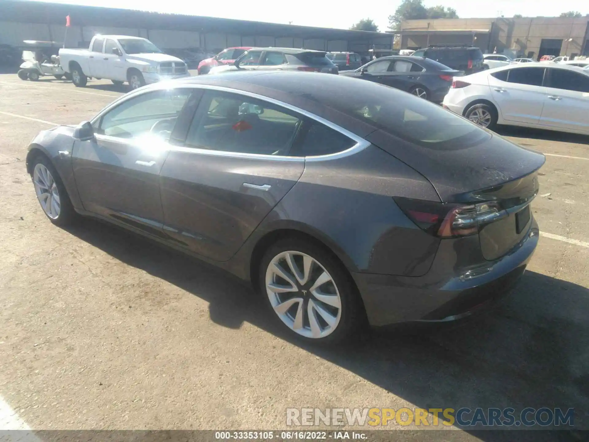 3 Photograph of a damaged car 5YJ3E1EAXLF807900 TESLA MODEL 3 2020