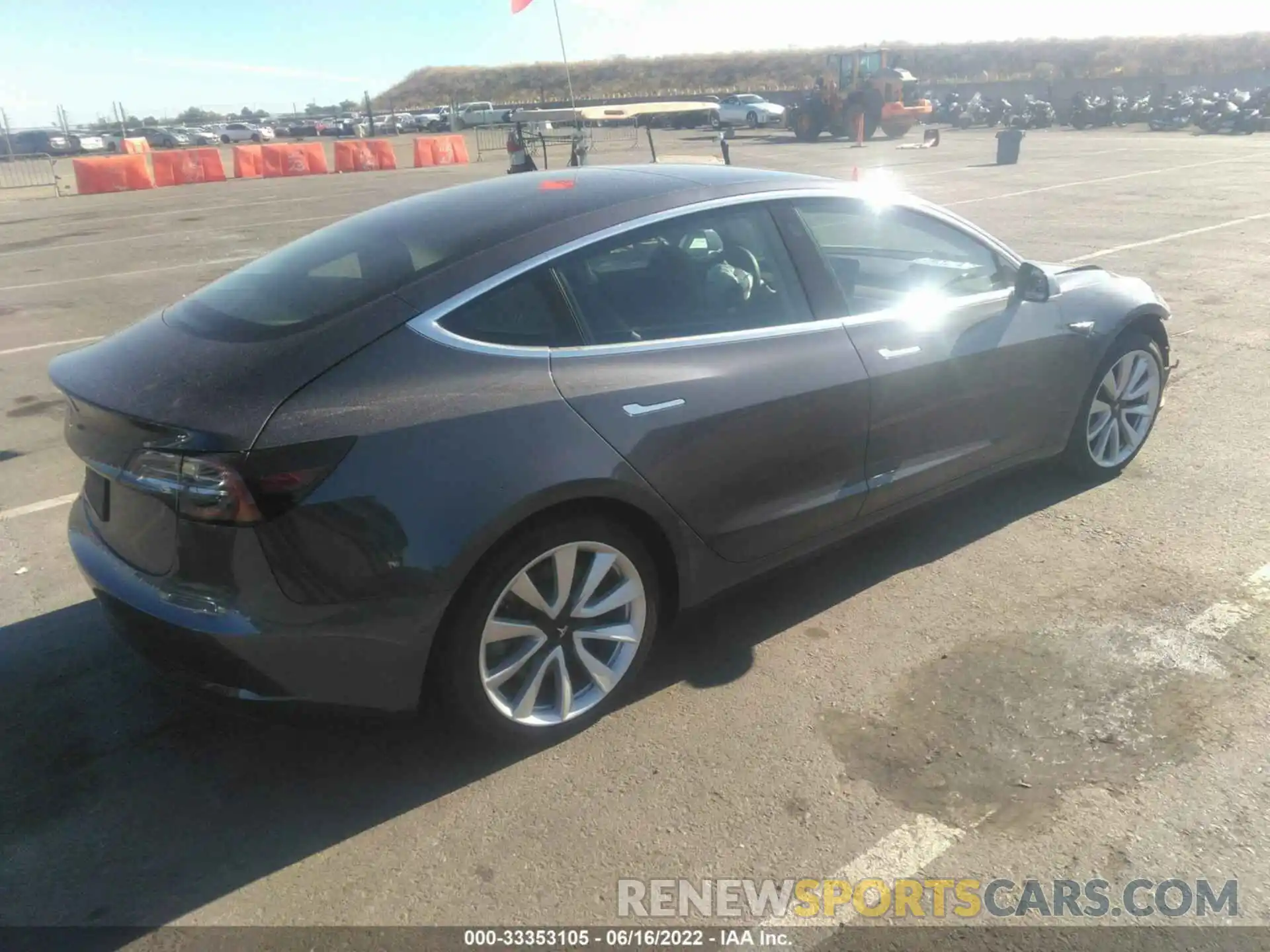 4 Photograph of a damaged car 5YJ3E1EAXLF807900 TESLA MODEL 3 2020