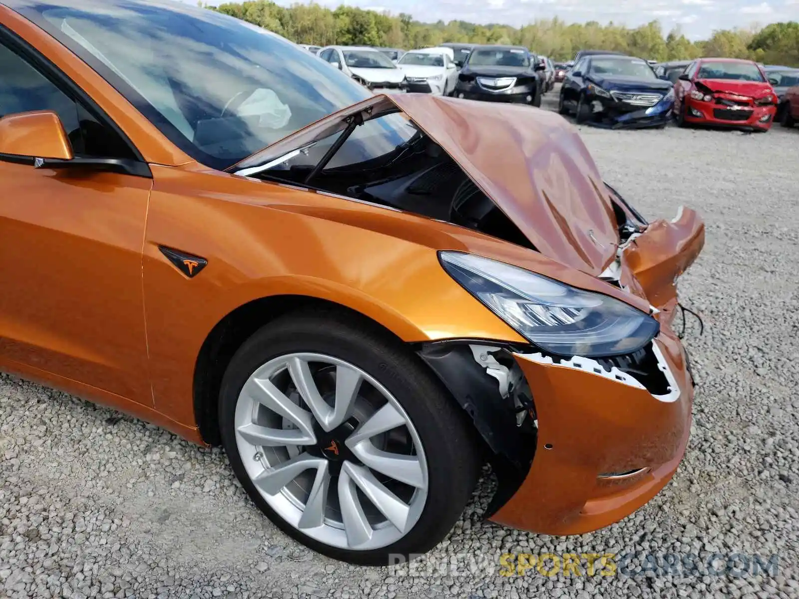 9 Фотография поврежденного автомобиля 5YJ3E1EB0LF513723 TESLA MODEL 3 2020