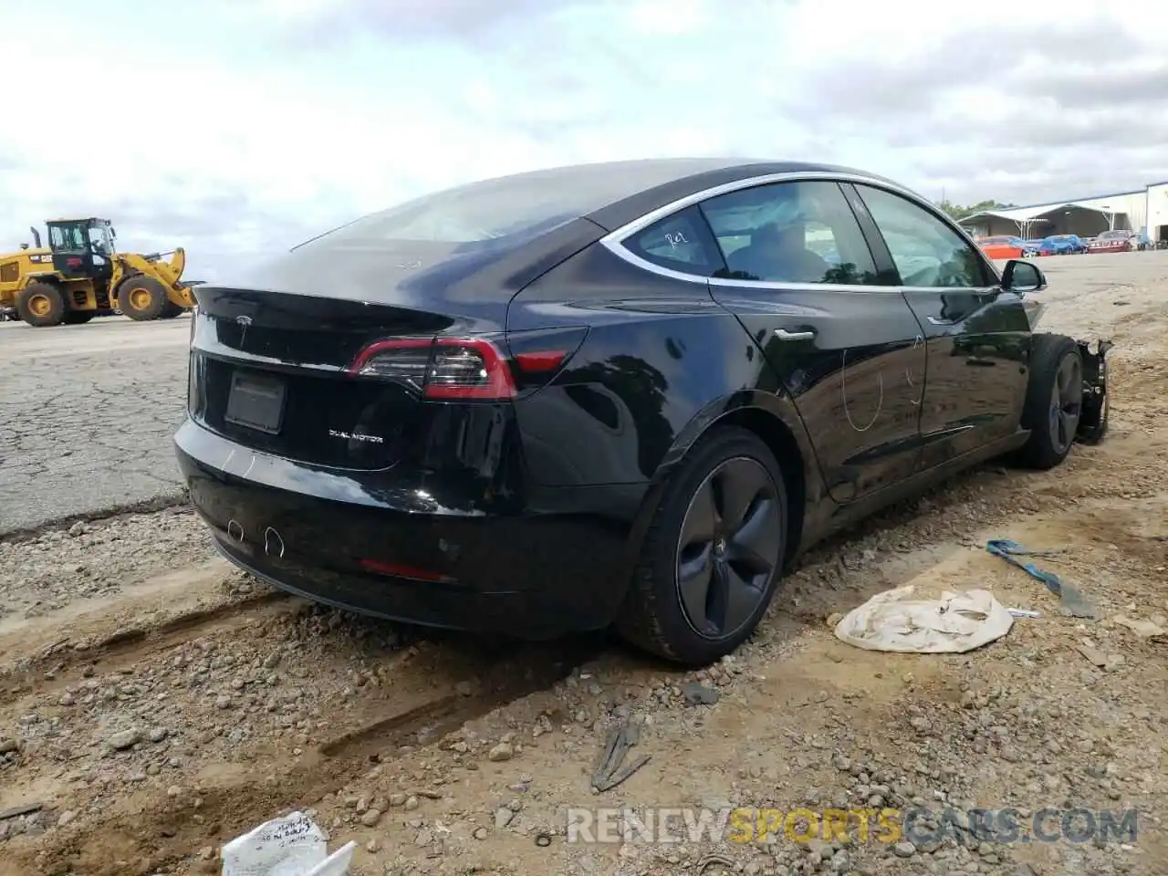 4 Фотография поврежденного автомобиля 5YJ3E1EB0LF599728 TESLA MODEL 3 2020