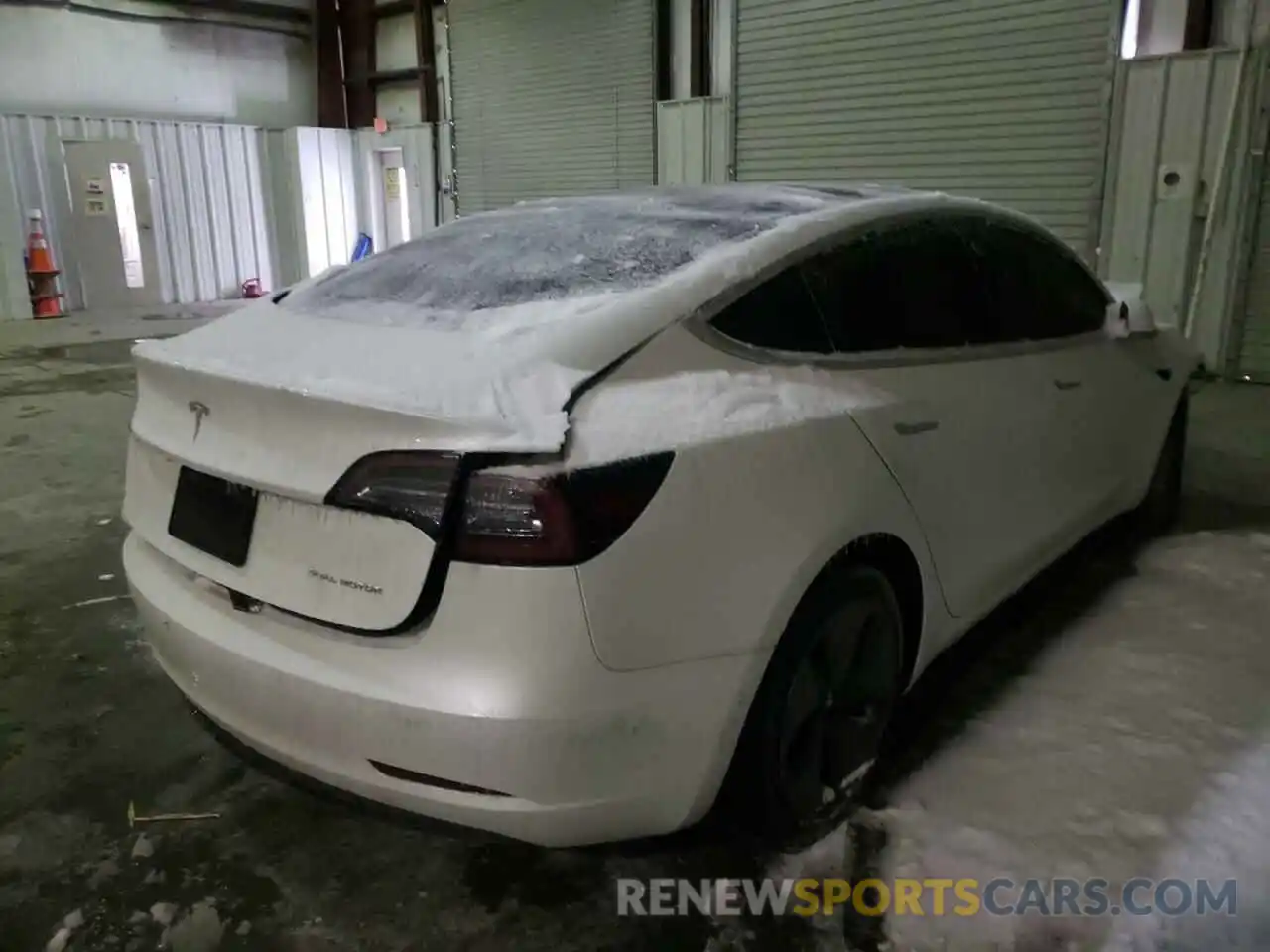 4 Photograph of a damaged car 5YJ3E1EB0LF607018 TESLA MODEL 3 2020