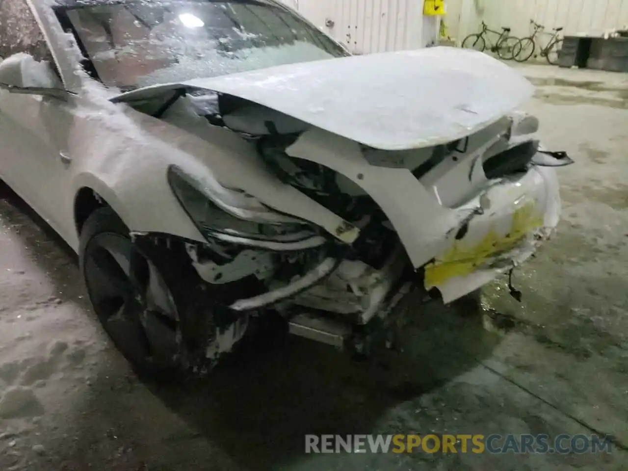 9 Photograph of a damaged car 5YJ3E1EB0LF607018 TESLA MODEL 3 2020