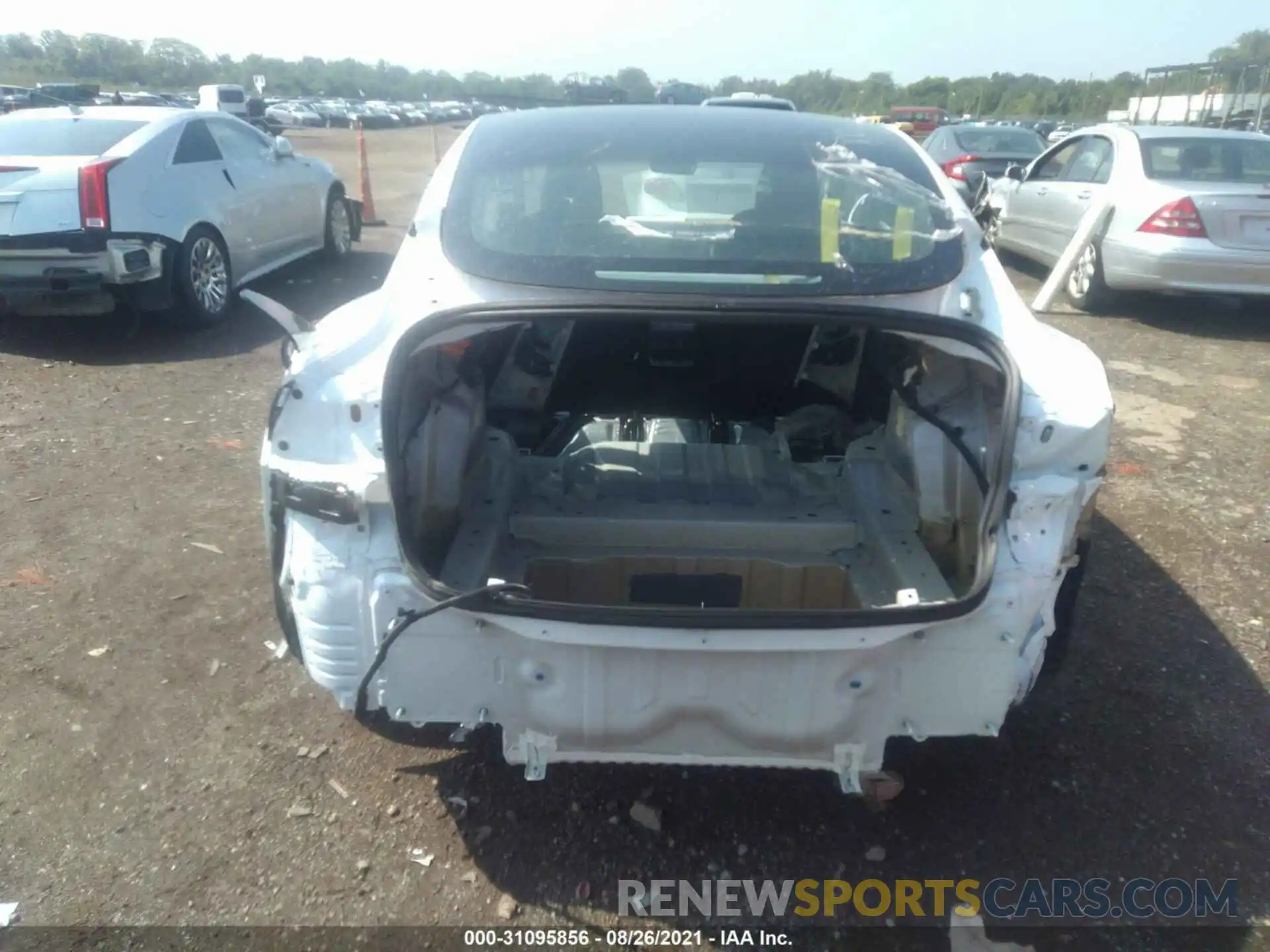 6 Photograph of a damaged car 5YJ3E1EB0LF618035 TESLA MODEL 3 2020