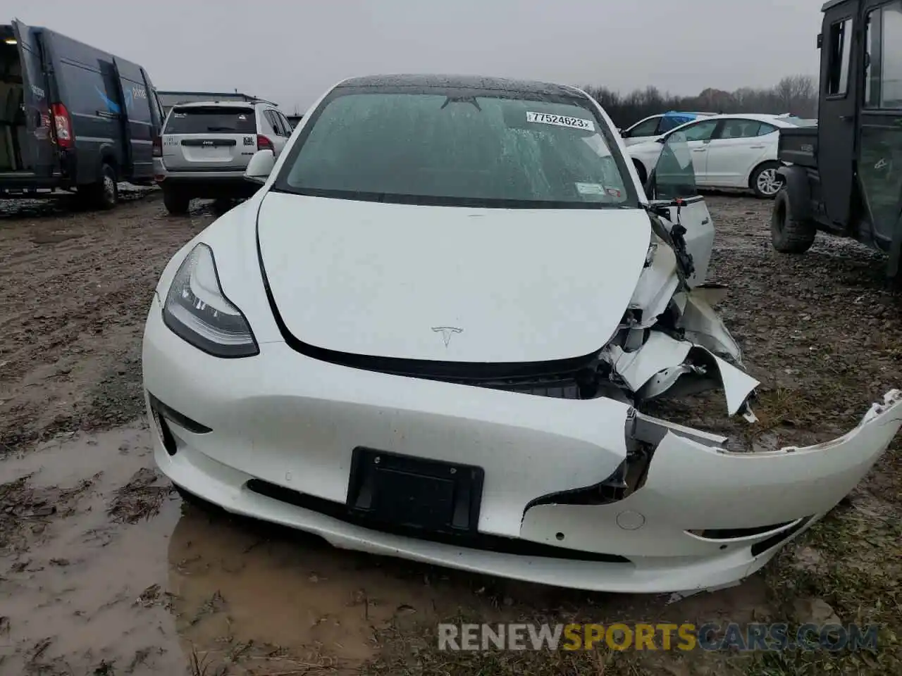 5 Photograph of a damaged car 5YJ3E1EB0LF618116 TESLA MODEL 3 2020