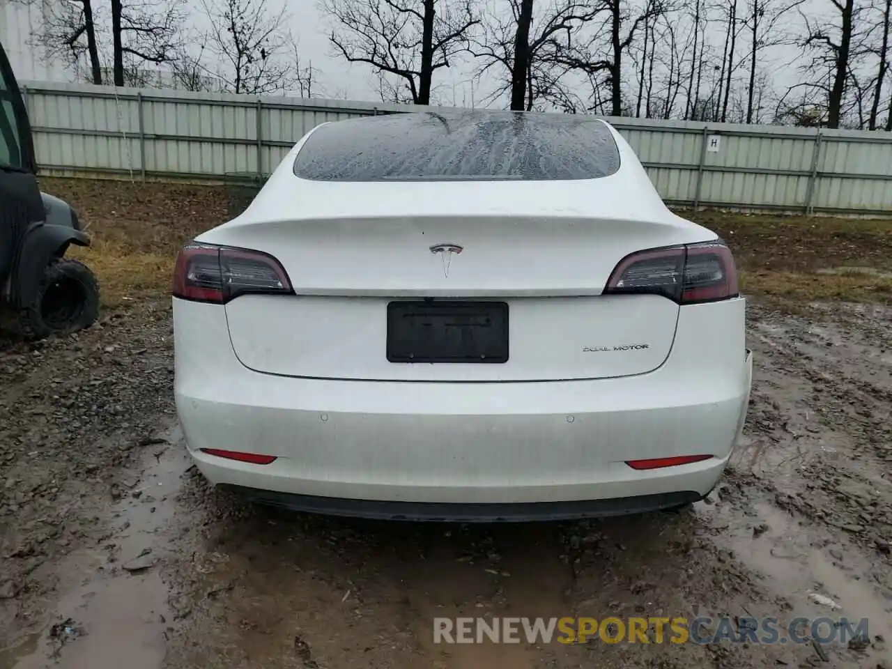 6 Photograph of a damaged car 5YJ3E1EB0LF618116 TESLA MODEL 3 2020