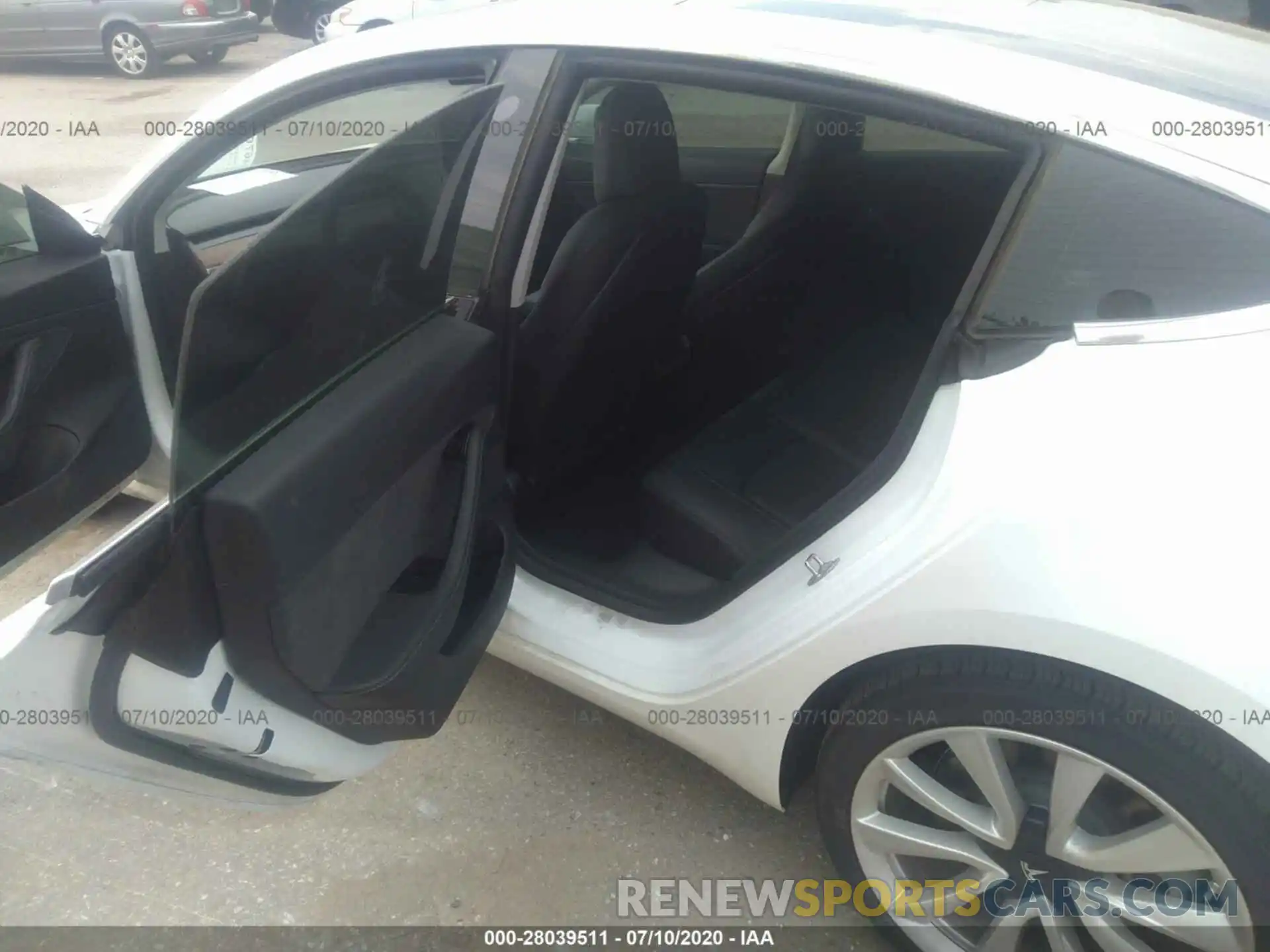 8 Photograph of a damaged car 5YJ3E1EB0LF621176 TESLA MODEL 3 2020