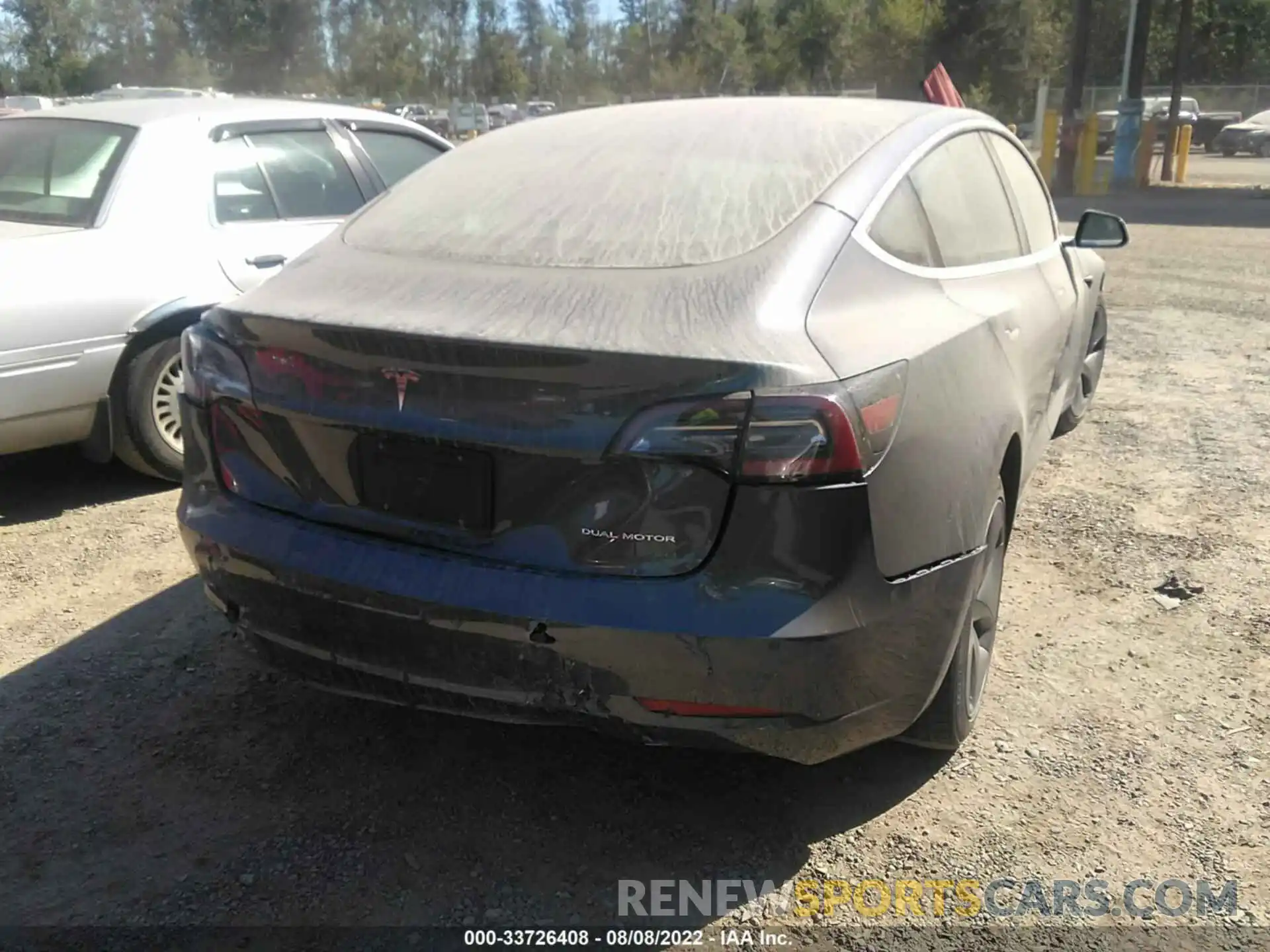 6 Photograph of a damaged car 5YJ3E1EB0LF635207 TESLA MODEL 3 2020