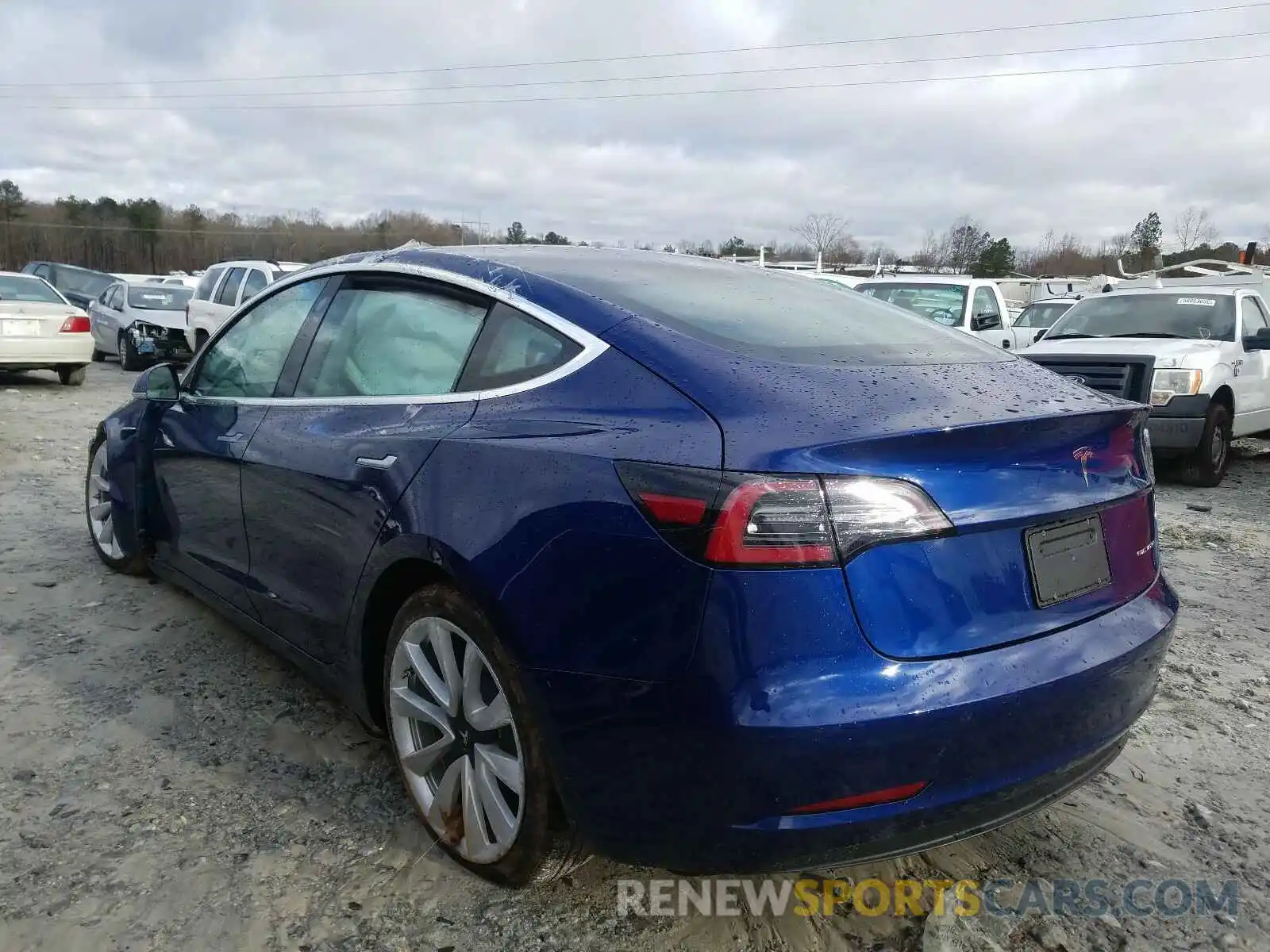 3 Фотография поврежденного автомобиля 5YJ3E1EB0LF712187 TESLA MODEL 3 2020