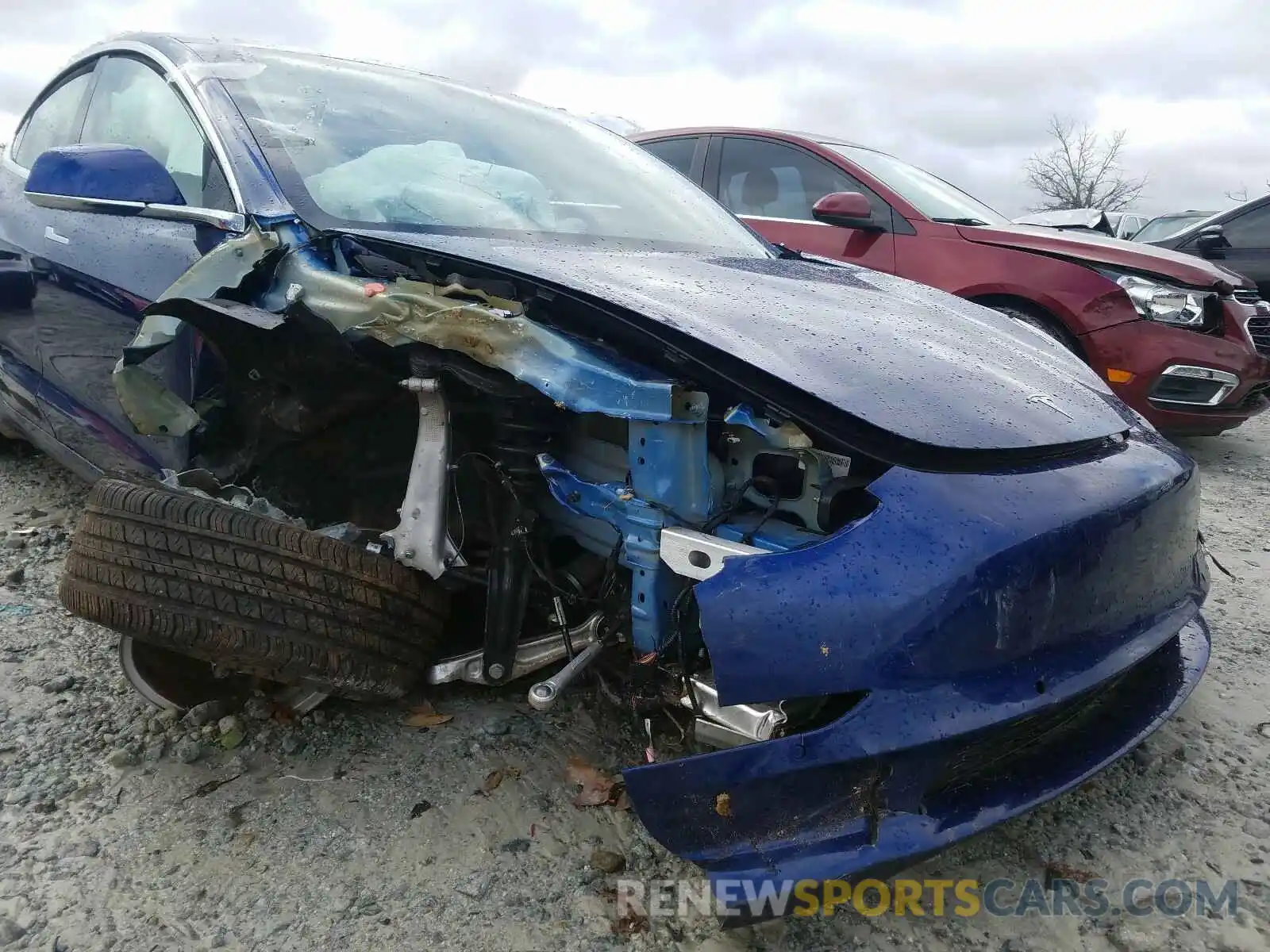 9 Photograph of a damaged car 5YJ3E1EB0LF712187 TESLA MODEL 3 2020